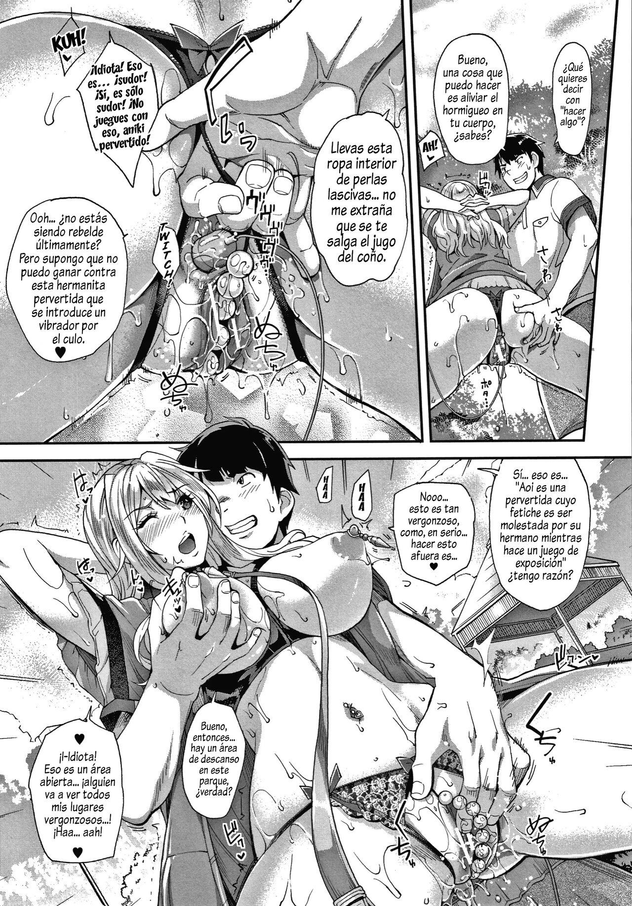 [Rakujin] Gal na Imouto wa Saimin Play de Ikimakuru! - Gal sister cums in hypnotic play [Spanish][Al Chile No Se Scan][Digital] Bildnummer 73