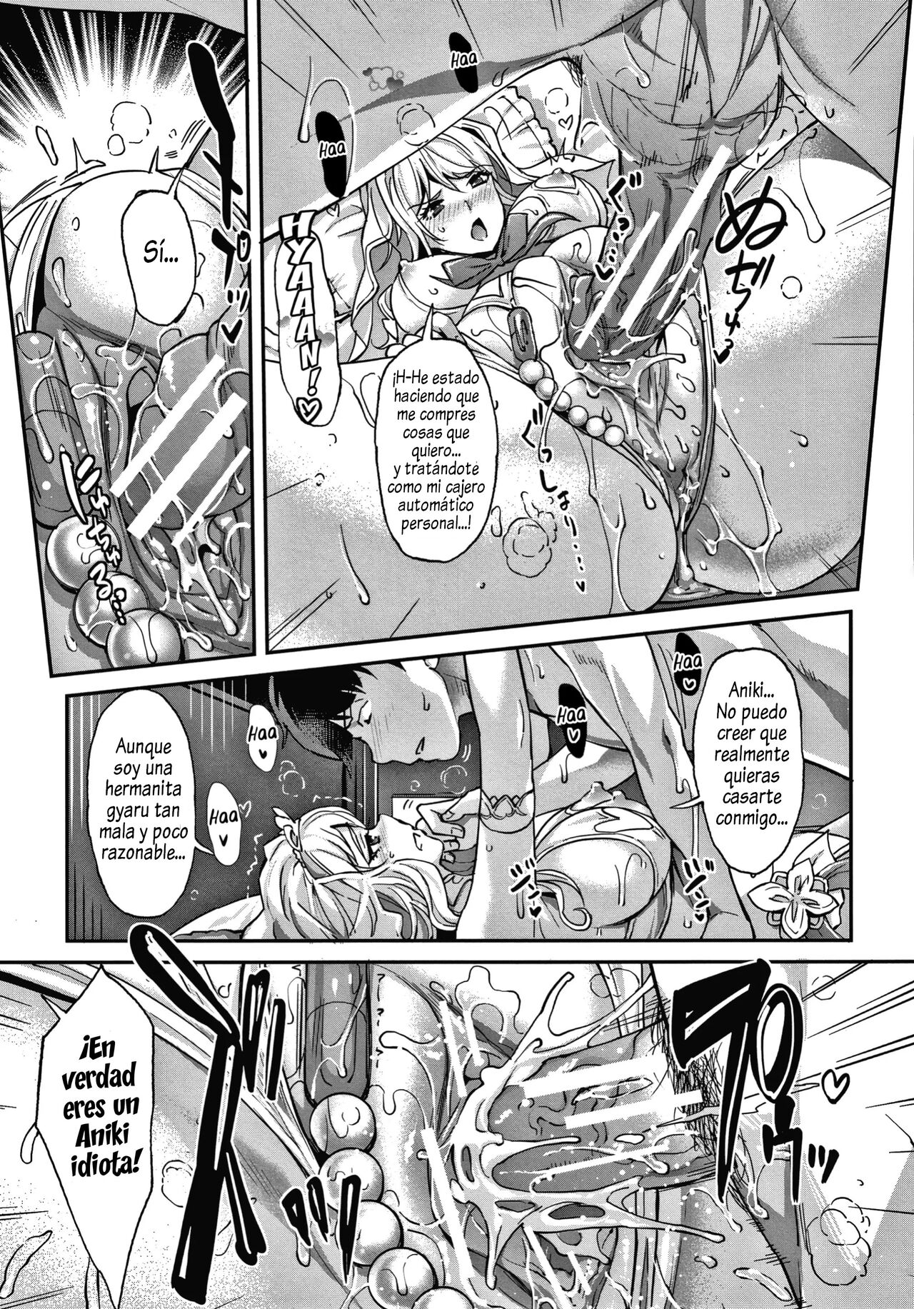 [Rakujin] Gal na Imouto wa Saimin Play de Ikimakuru! - Gal sister cums in hypnotic play [Spanish][Al Chile No Se Scan][Digital] Bildnummer 180