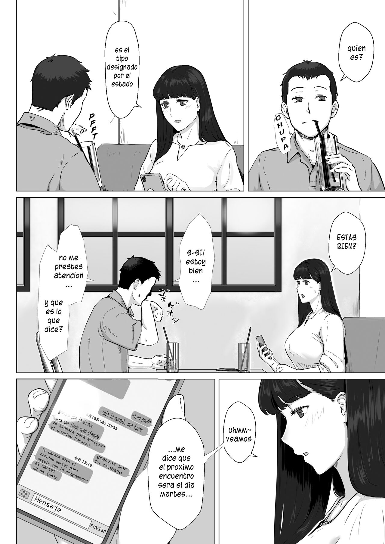 [Nanashi Novel] Kakkou no Hi Takuran Sareta Tsuma Sono 2 [Spanish] [DK] 이미지 번호 6