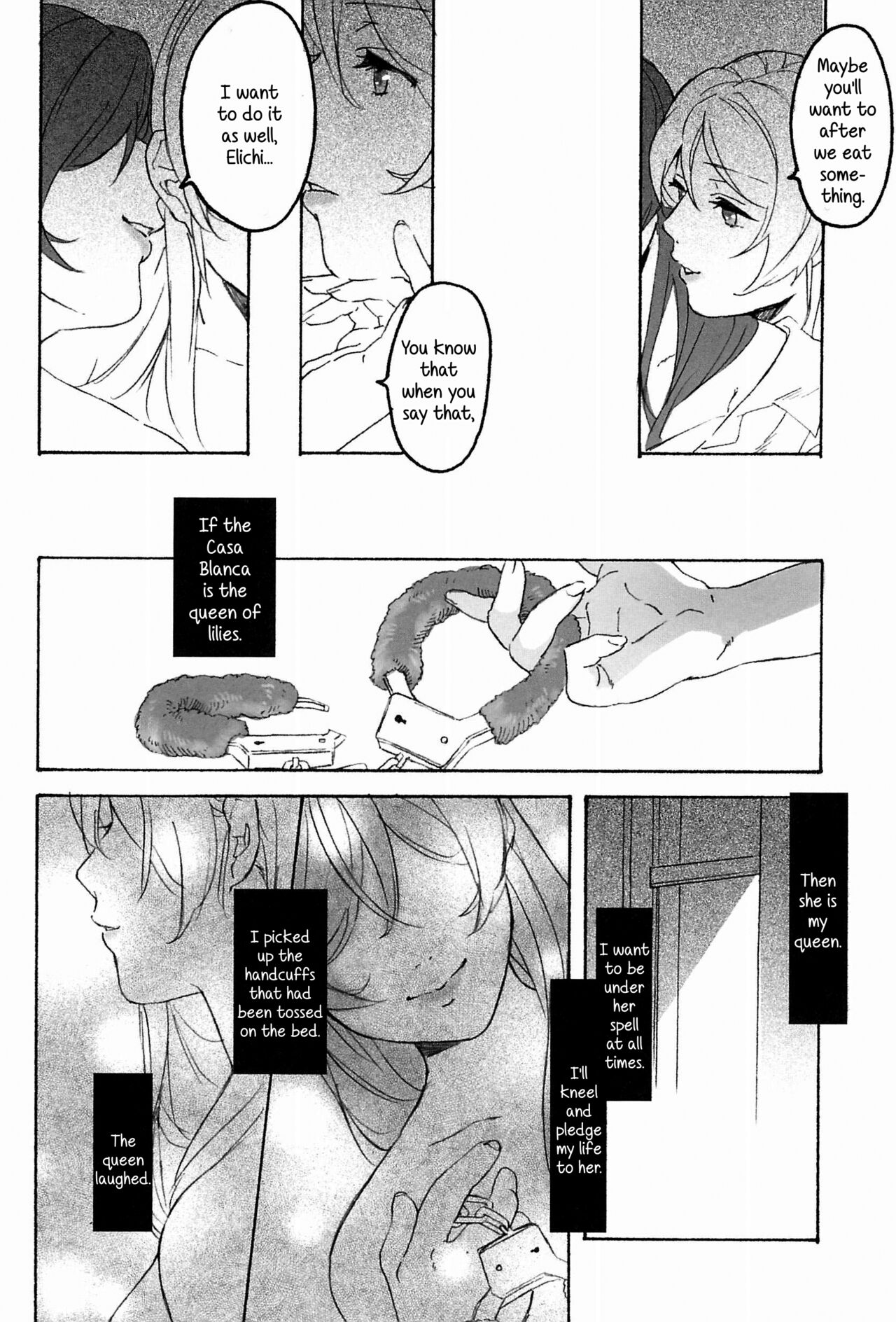 (Bokura no Love Live! 15) [Zarame-ya (Zawawa, Me)] My dear QUEEN (Love Live!) [English] [SDTLs] imagen número 46