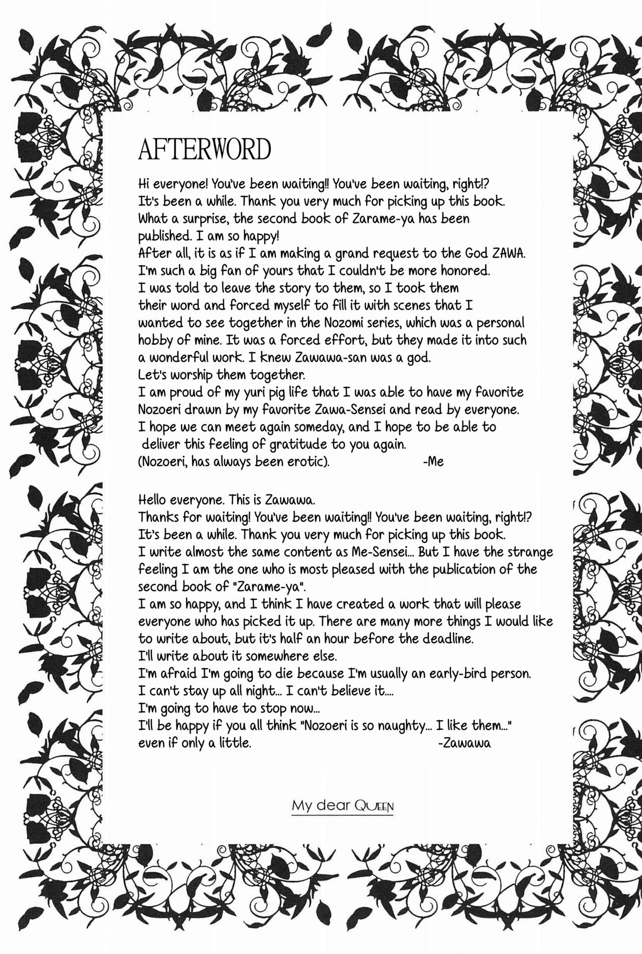 (Bokura no Love Live! 15) [Zarame-ya (Zawawa, Me)] My dear QUEEN (Love Live!) [English] [SDTLs] imagen número 49
