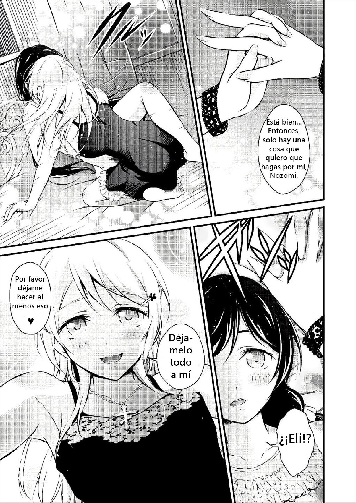 [H na Honya-san. (Akki)] Futa Eli (Love Live!) [Spanish] [black knight] [Digital] 画像番号 10