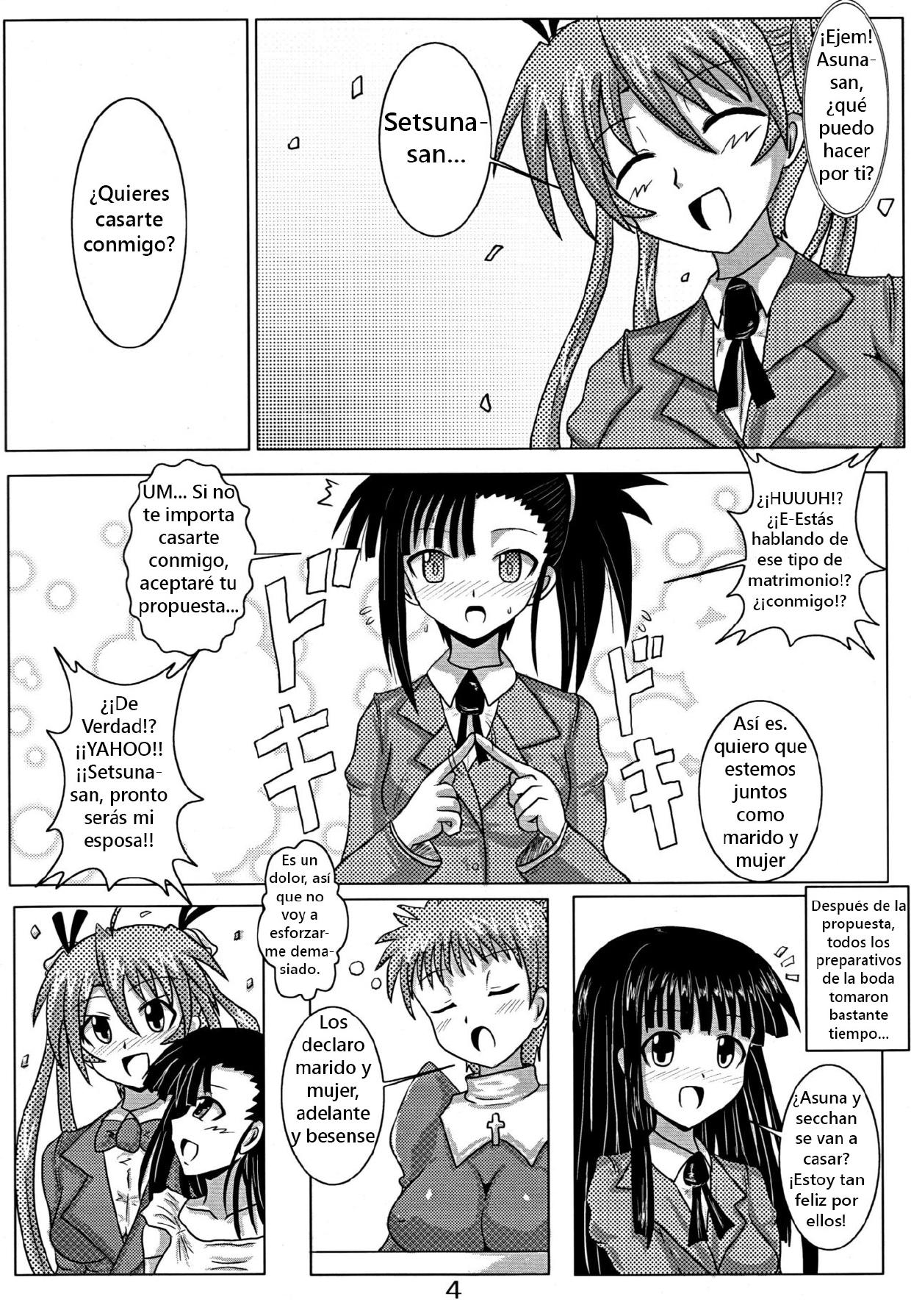 [Jigoku Potion (Yadoroku 7)] Shinkon Asu Setsu (Mahou Sensei Negima!) [Spanish] [black knight] numero di immagine  3