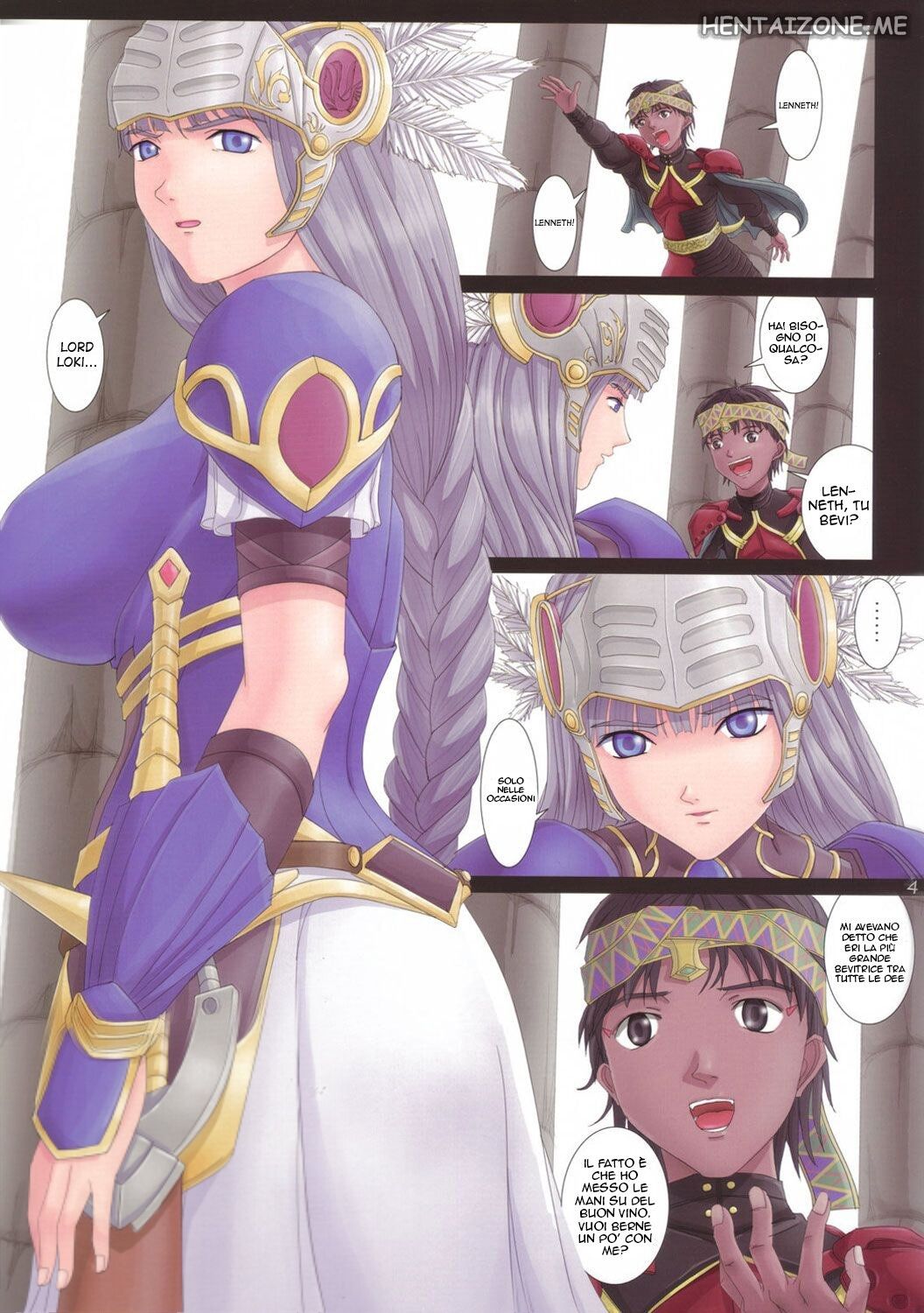 (C70) [ORICOMPLEX (orico)] Ikusa Otome Complex | Lenneth la Valchiria che Beve (Valkyrie Profile) [Italian] image number 5