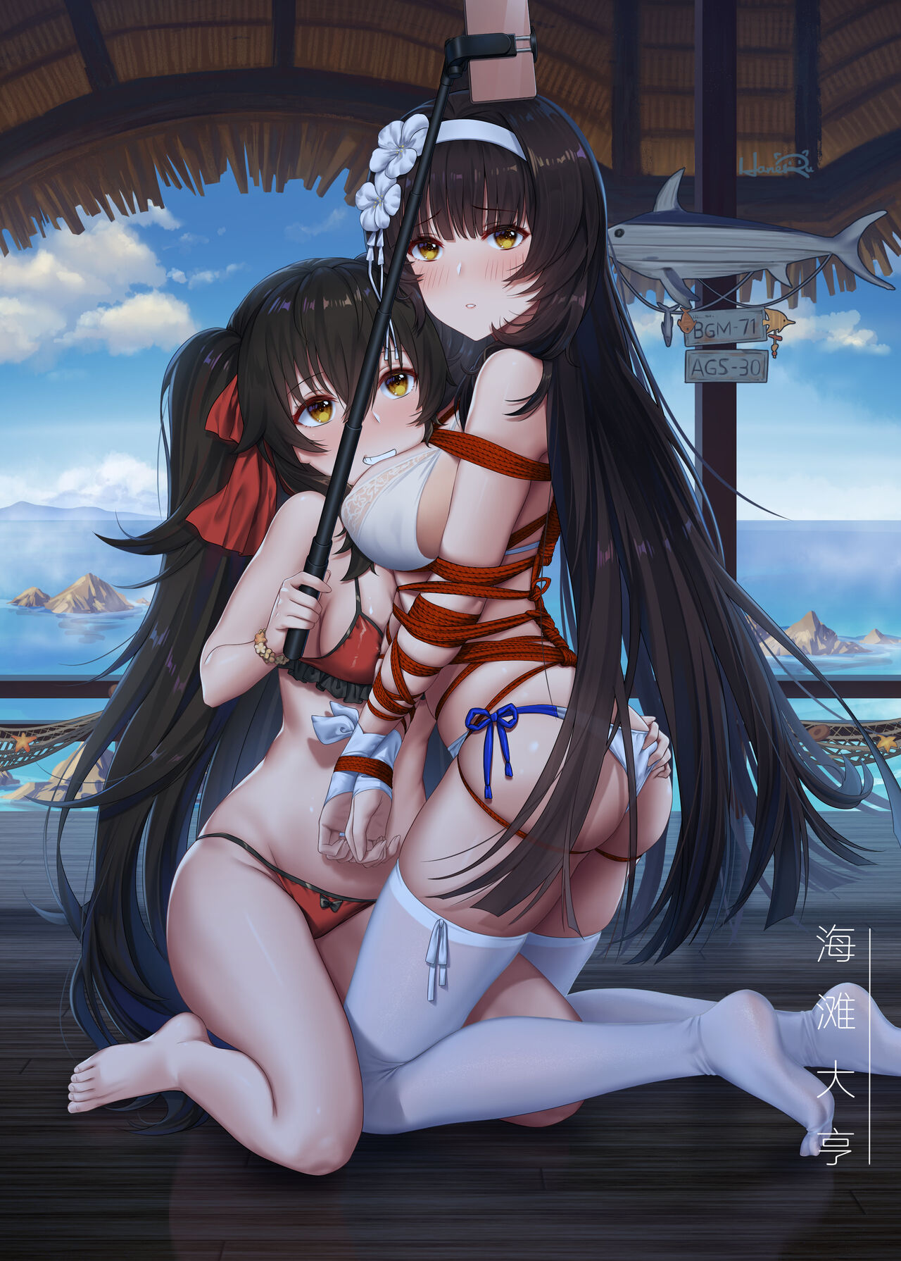 (COMIC1☆15) [Ai no Sunatokei (HaneRu)] Onee-chan, Oshibari no Jikan da yoo~ (Girls' Frontline) [Digital] imagen número 6