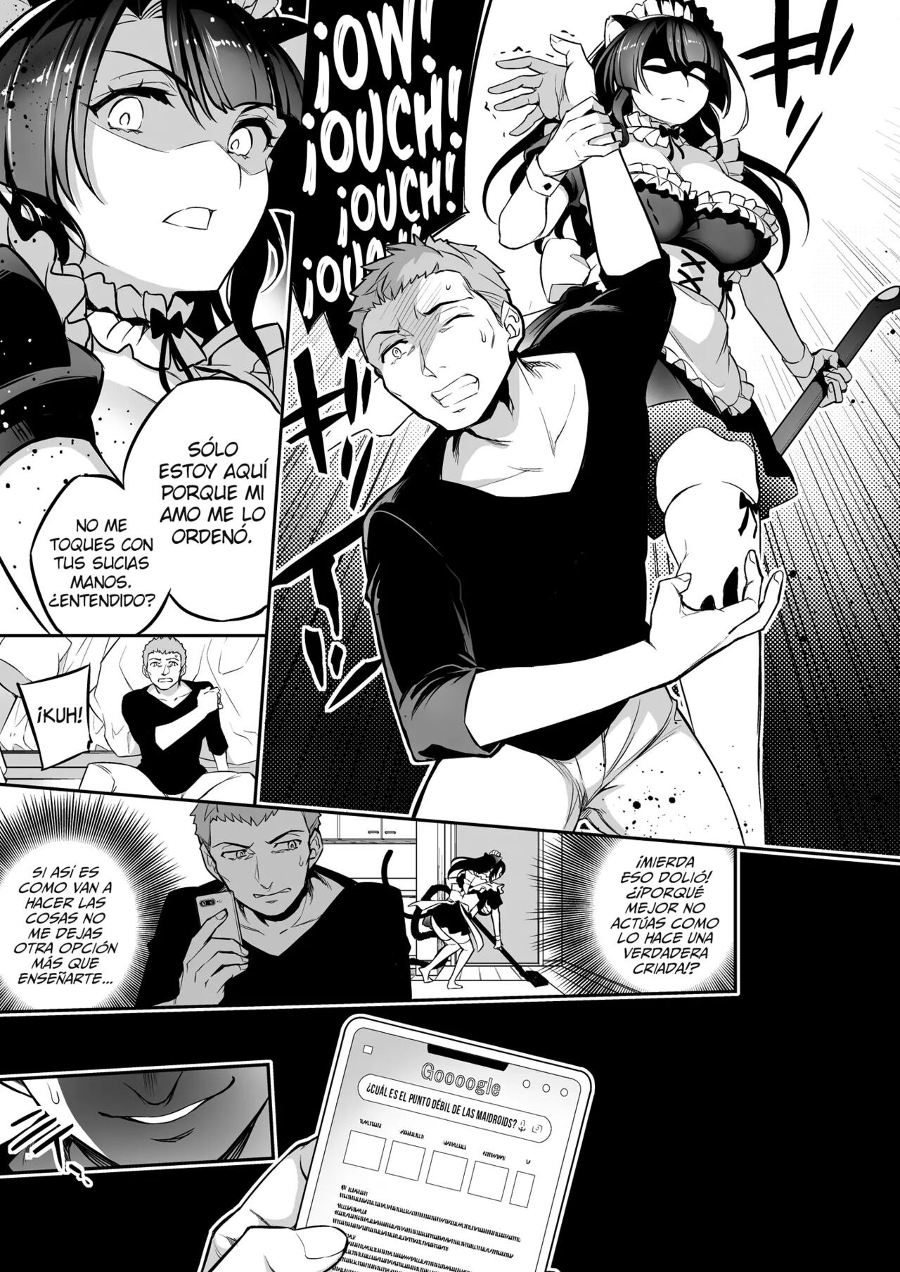 [Crazy9 (Ichitaka)] C9-48 Boku no Maidroid ga NTRreta [Spanish] [Lo Hago por Diversión] [Digital] image number 7