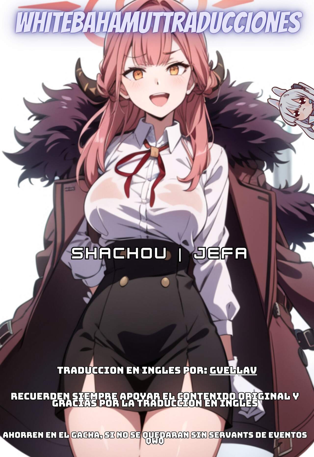 [MMchair] Shachou | Jefa (Blue Archive) [Spanish] [White Bahamut Traducciones] 图片编号 4