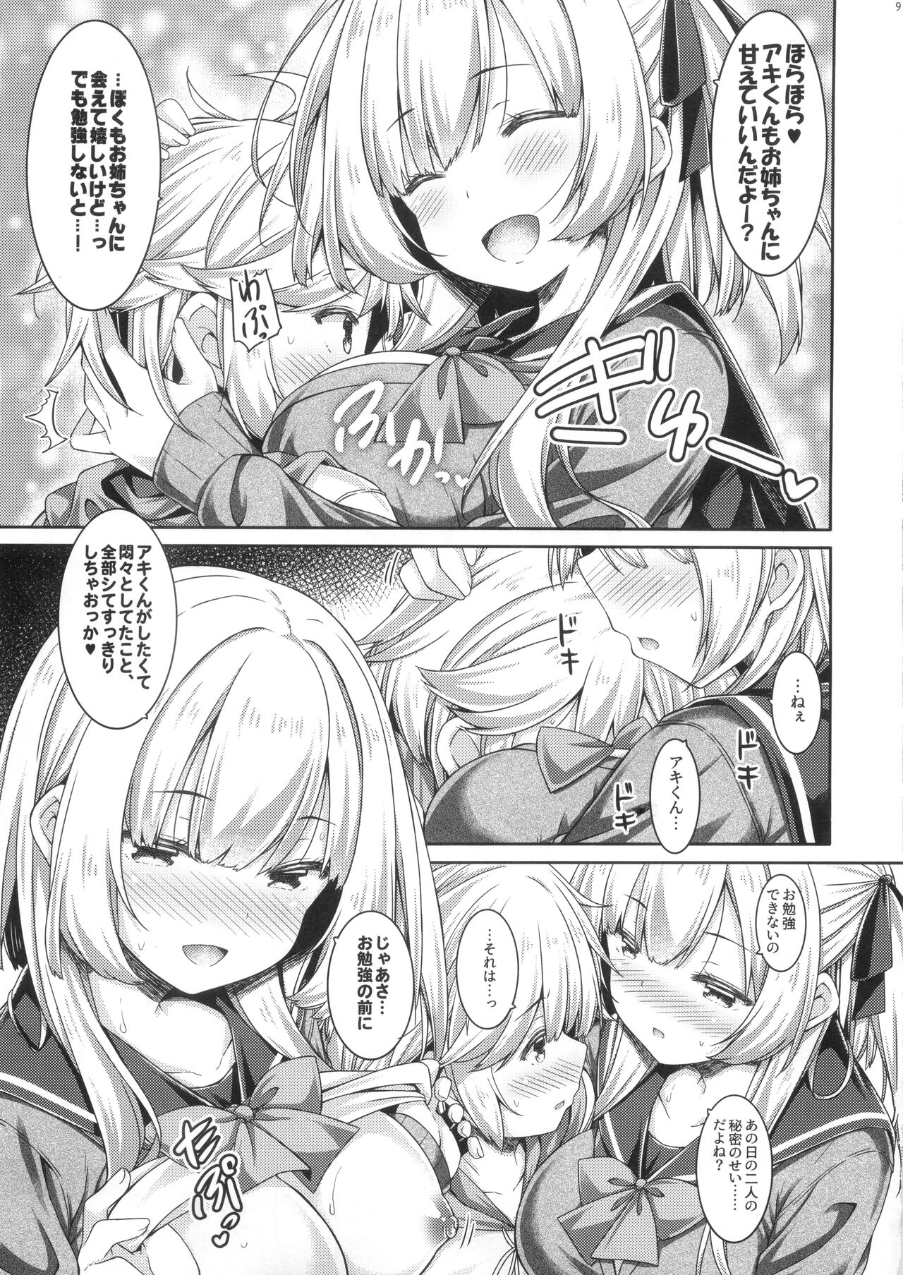 (GW Chou Doujinsai) [Botugo (RYO)] Onee-chan to Obenkyou siyou。 image number 8