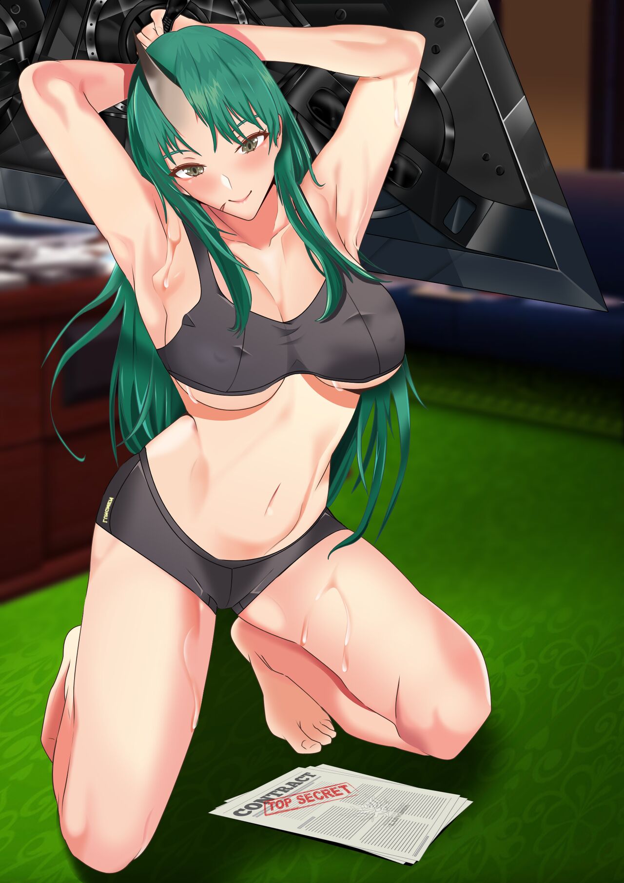 [Naraku No Nimotsu (nabunabu)] Hoshiguma's Secret Contract [Full Story] (Arknight) [English] 画像番号 21