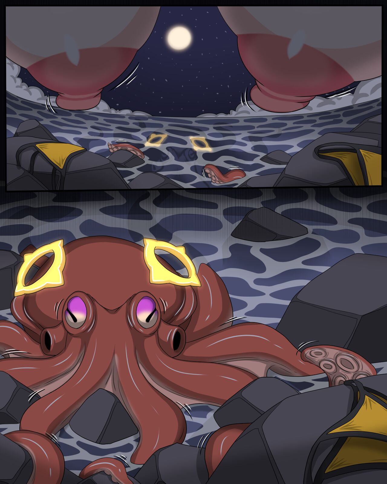 [Dr. Bug] [Tabasuko Porn comics]Transformed Octopus Queen image number 3