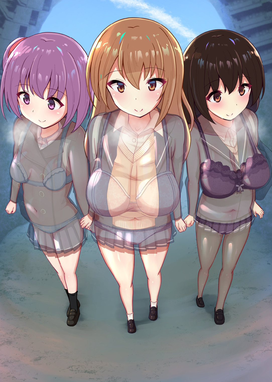 (同人誌) [にゃんころがし]好きに女性の裸を見て、好きに中出しできちゃうHな洗脳スケスケメガ numero di immagine  110