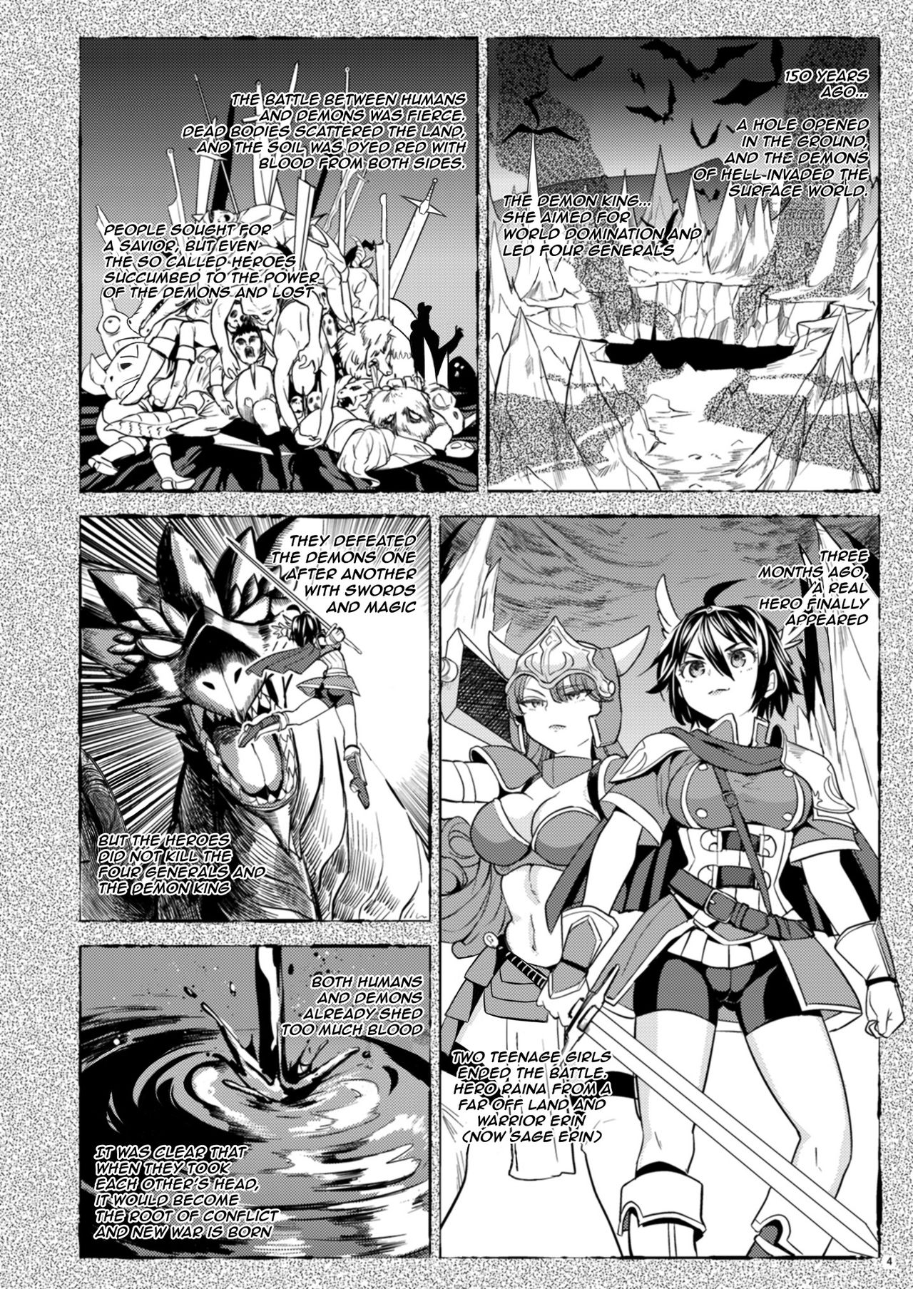 [Nedaore (Ayane)] Onna Yuusha ni Tensei Shitara Mazoku no Tsuma ga 5-nin mo Irurashii | Reincarnated as a Female Hero Who Seems to Have 5 Demon Wives [English] [Erokawa_Senpai] [Digital] 画像番号 5