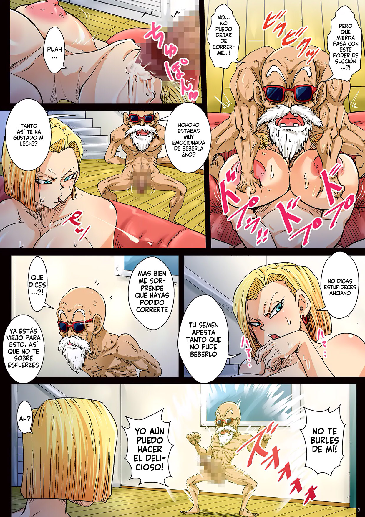 [Yuzuponz (Rikka Kai)] Netorase 18-gou (Dragon Ball Z) [Spanish] [Harenchi no Fansub] [Digital] 图片编号 9