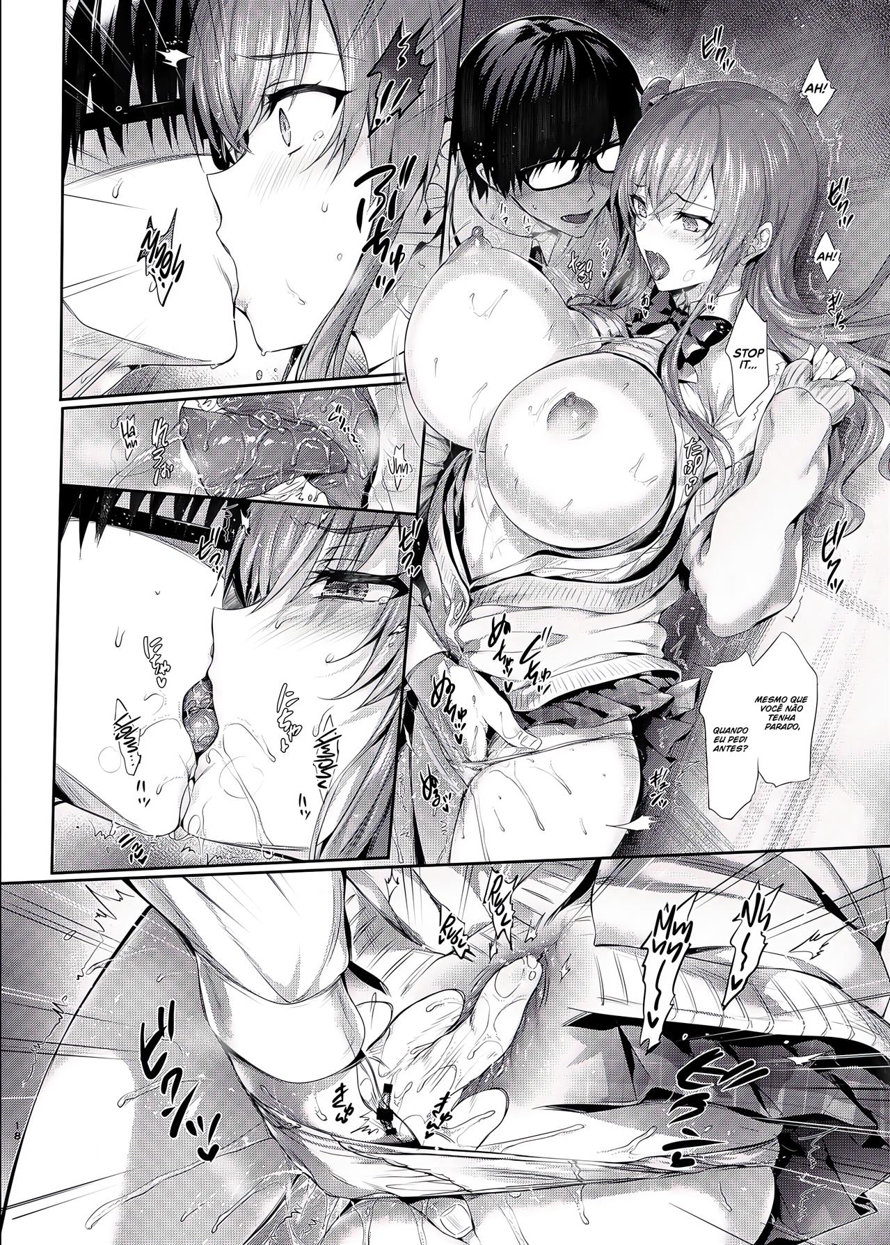 [Neko wa Manma ga Utsukushii (Hisasi)] Gal ni Odosareteimasu | I Got Blackmailed by a Gal [Portuguese-BR] 画像番号 17