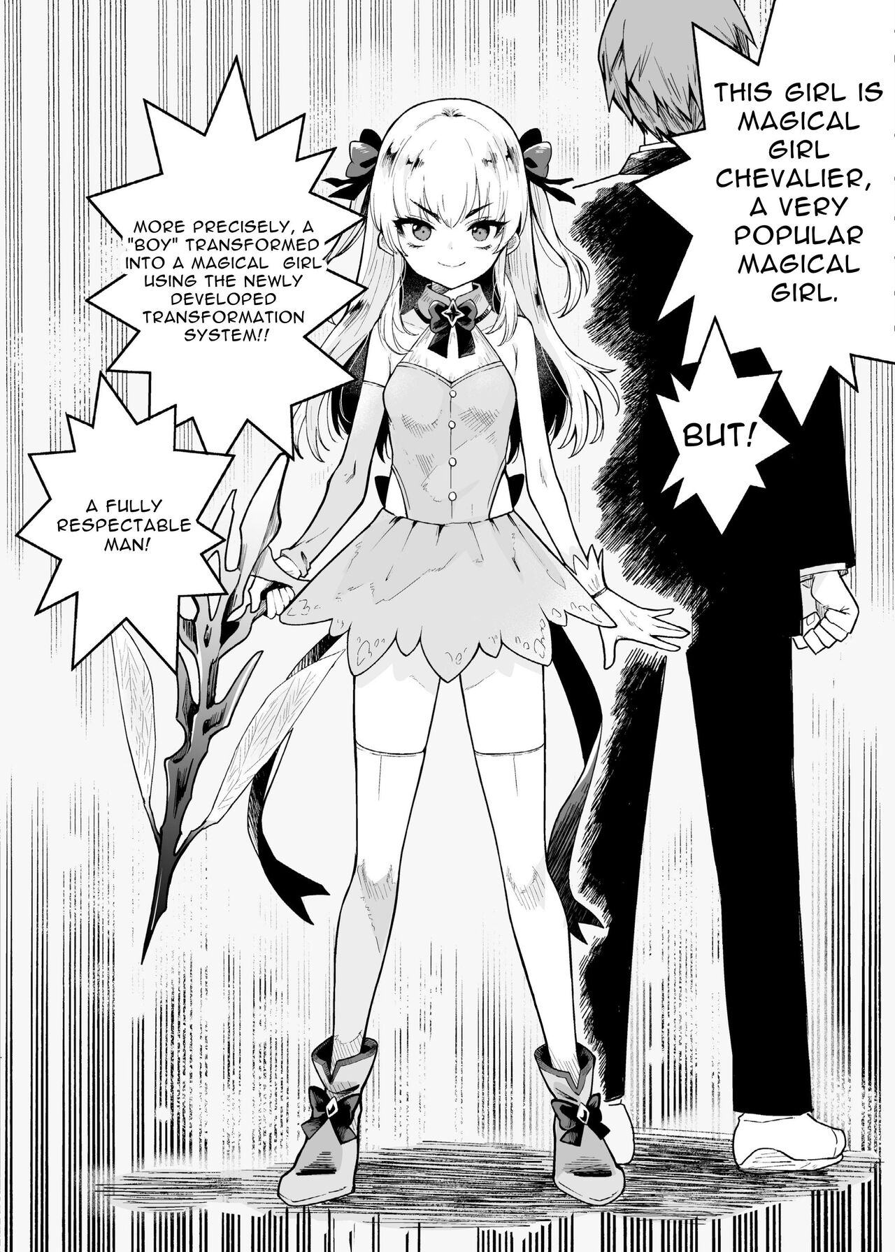 [I'm moralist (Yanagihara Mitsuki, InuSamrai, Kanimura Ebio)] TS Mahou Shoujo Chevalier-chan no Omanko wa Zenritsusen ga Nokotte iru kara Kitsukute Binkan tte Maji desu ka!? [English] [HgT] [DLSite] [Translators Unite] изображение № 3