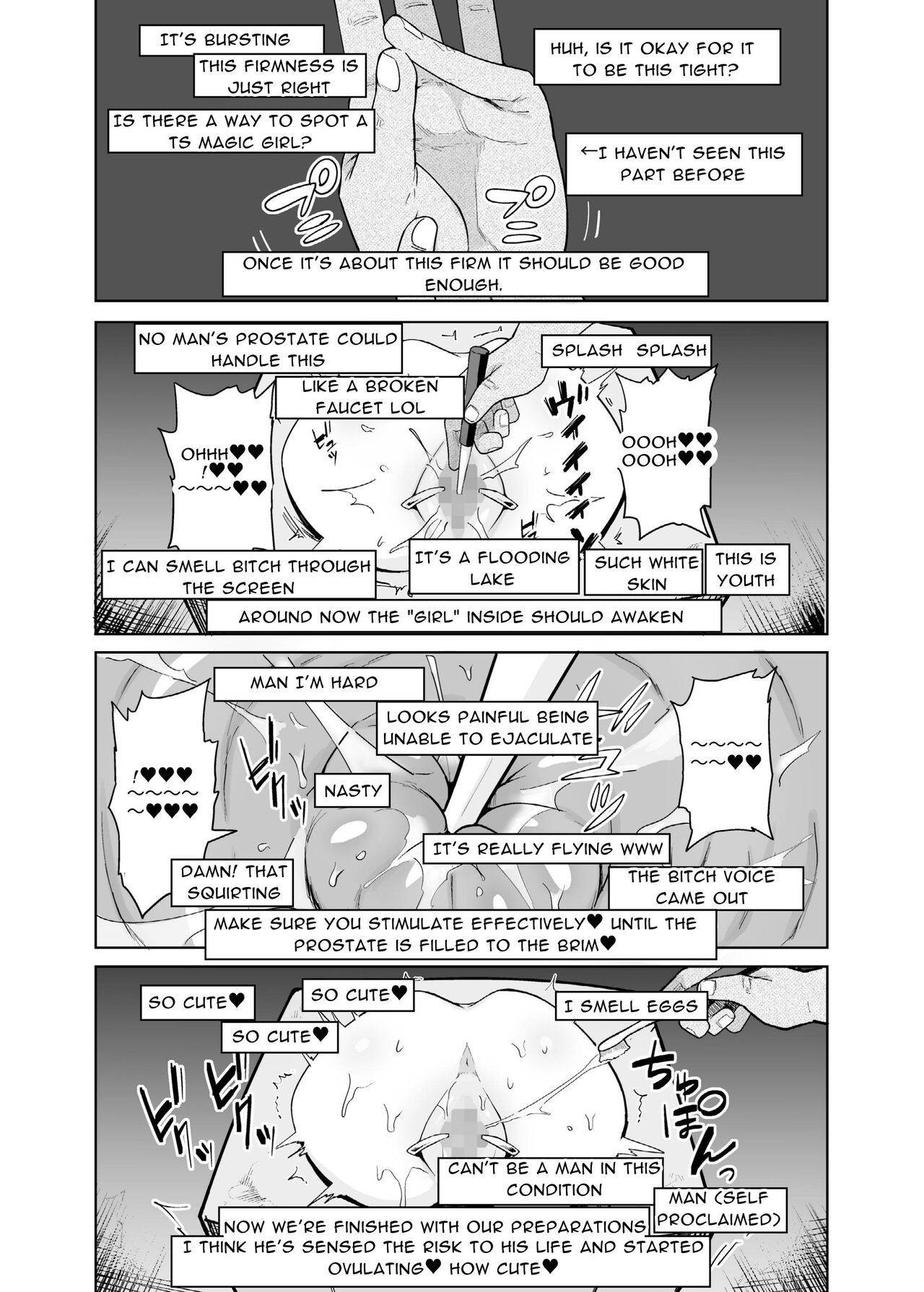[I'm moralist (Yanagihara Mitsuki, InuSamrai, Kanimura Ebio)] TS Mahou Shoujo Chevalier-chan no Omanko wa Zenritsusen ga Nokotte iru kara Kitsukute Binkan tte Maji desu ka!? [English] [HgT] [DLSite] [Translators Unite] изображение № 29