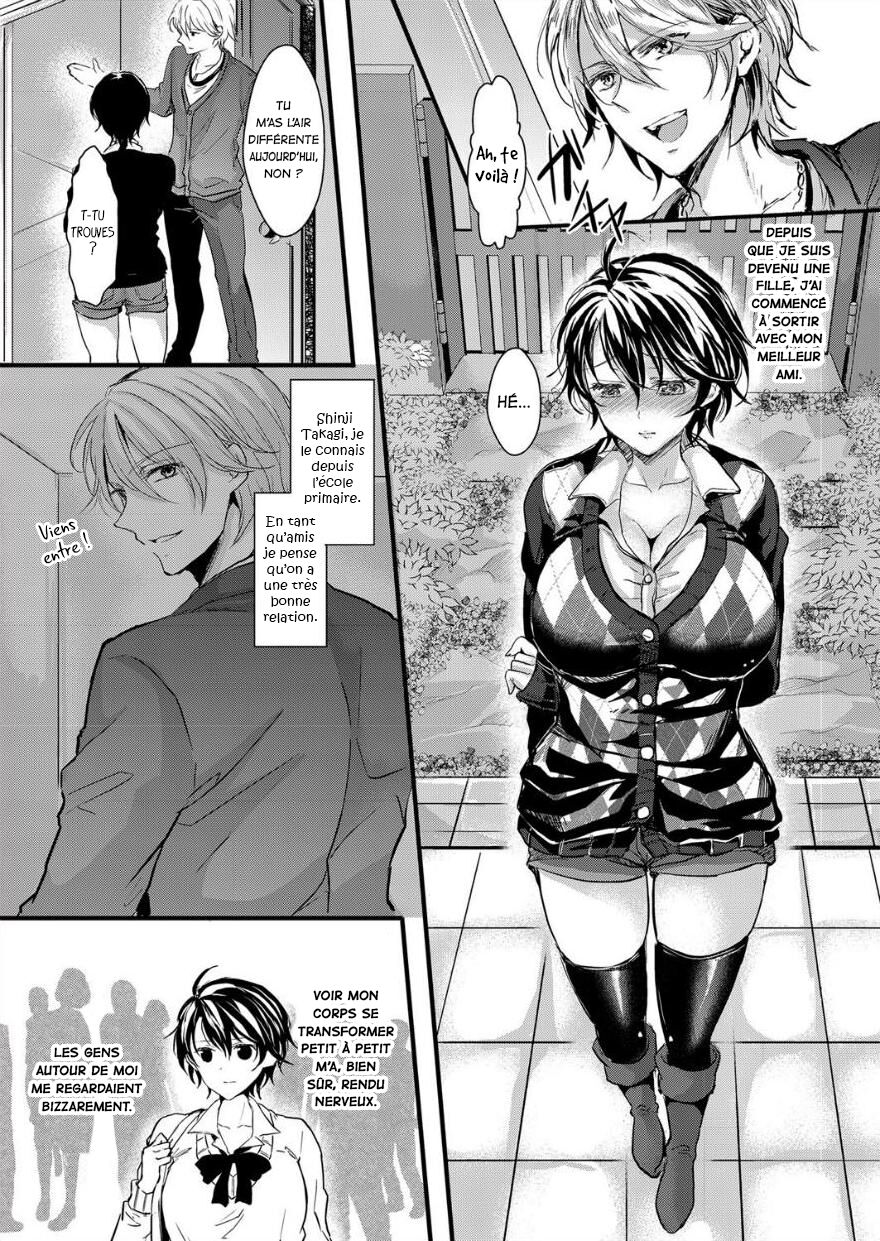 [Aji Pontarou] Nyotaika Inkou Housei (comic KURIBERON Vol.17) [French] [La Sainte perv'] [Digital] numero di immagine  4