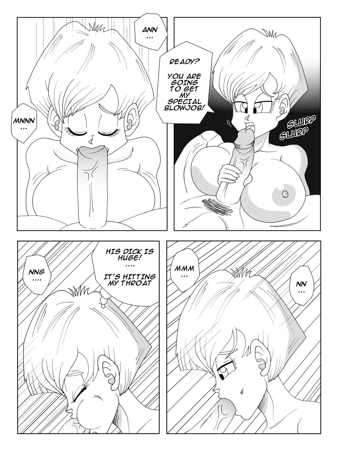 Reunion - Goku and Bulma - Story and Art by BetterZ (Twitter: BetterZ18) изображение № 4