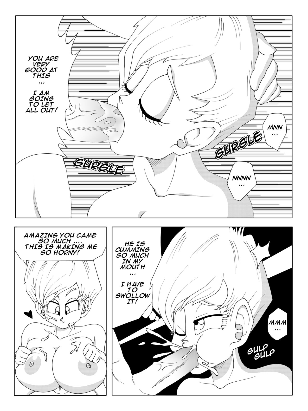Reunion - Goku and Bulma - Story and Art by BetterZ (Twitter: BetterZ18) изображение № 5