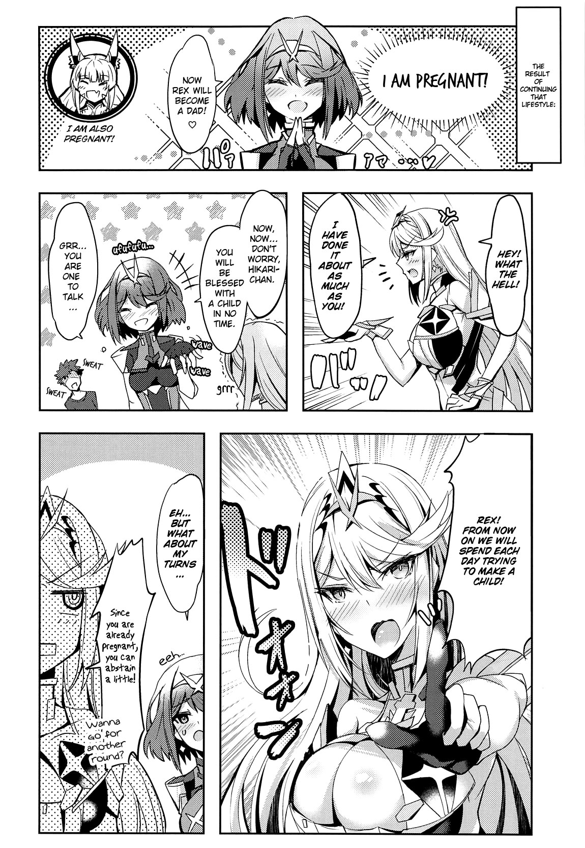 (C102) [Dorayakiya (Inoue Takuya)] Hikari-chan no Motto Ecchi Hon | Another Lewd Book of Hikari-chan (Xenoblade Chronicles 2) [English] [Saki-Kotowari] 이미지 번호 7