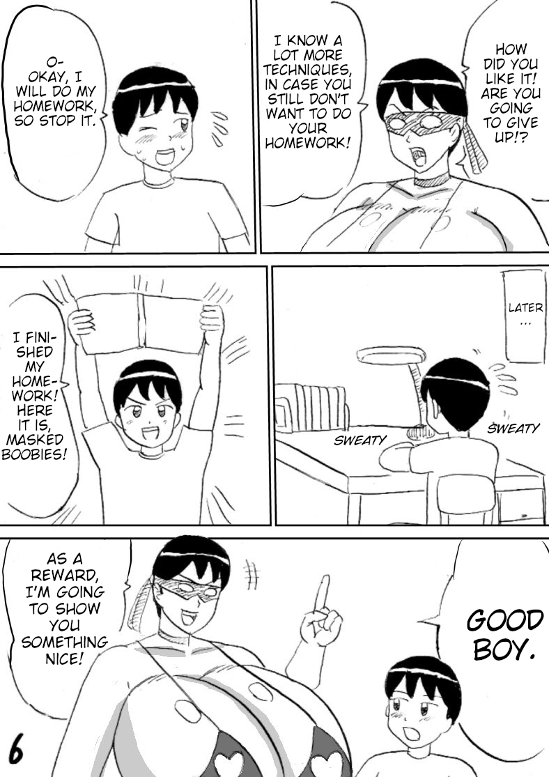 [Konbu-maru] Mama wa Oppai Kamen [English] 图片编号 6