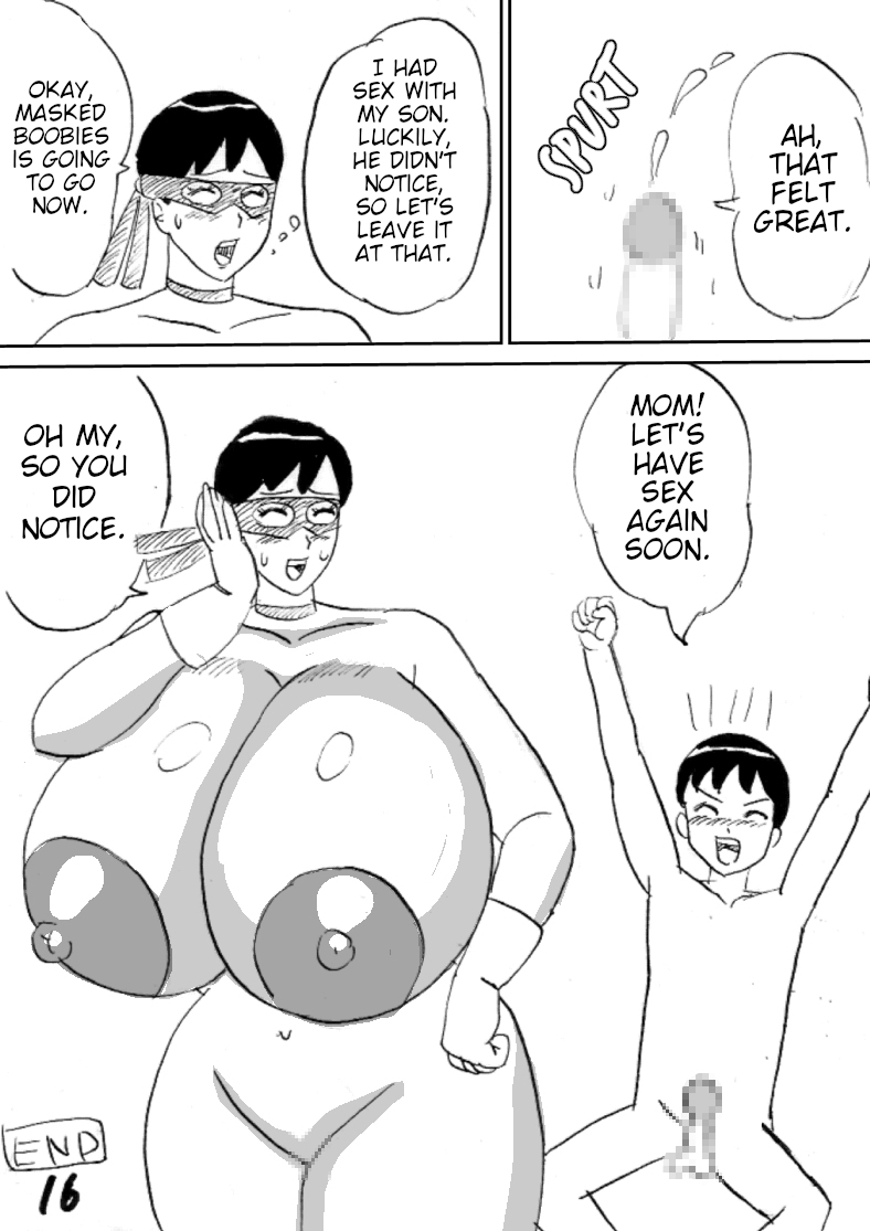 [Konbu-maru] Mama wa Oppai Kamen [English] 图片编号 16