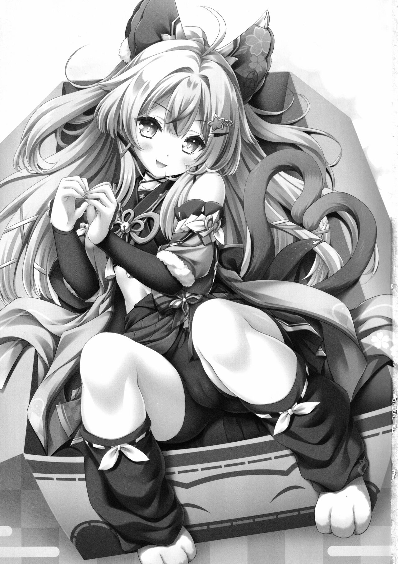 (C102) [ZIP (Moekibara Fumitake)] Kirara no "Ki" (Genshin Impact) [Chinese] [黎欧出资汉化] Bildnummer 2