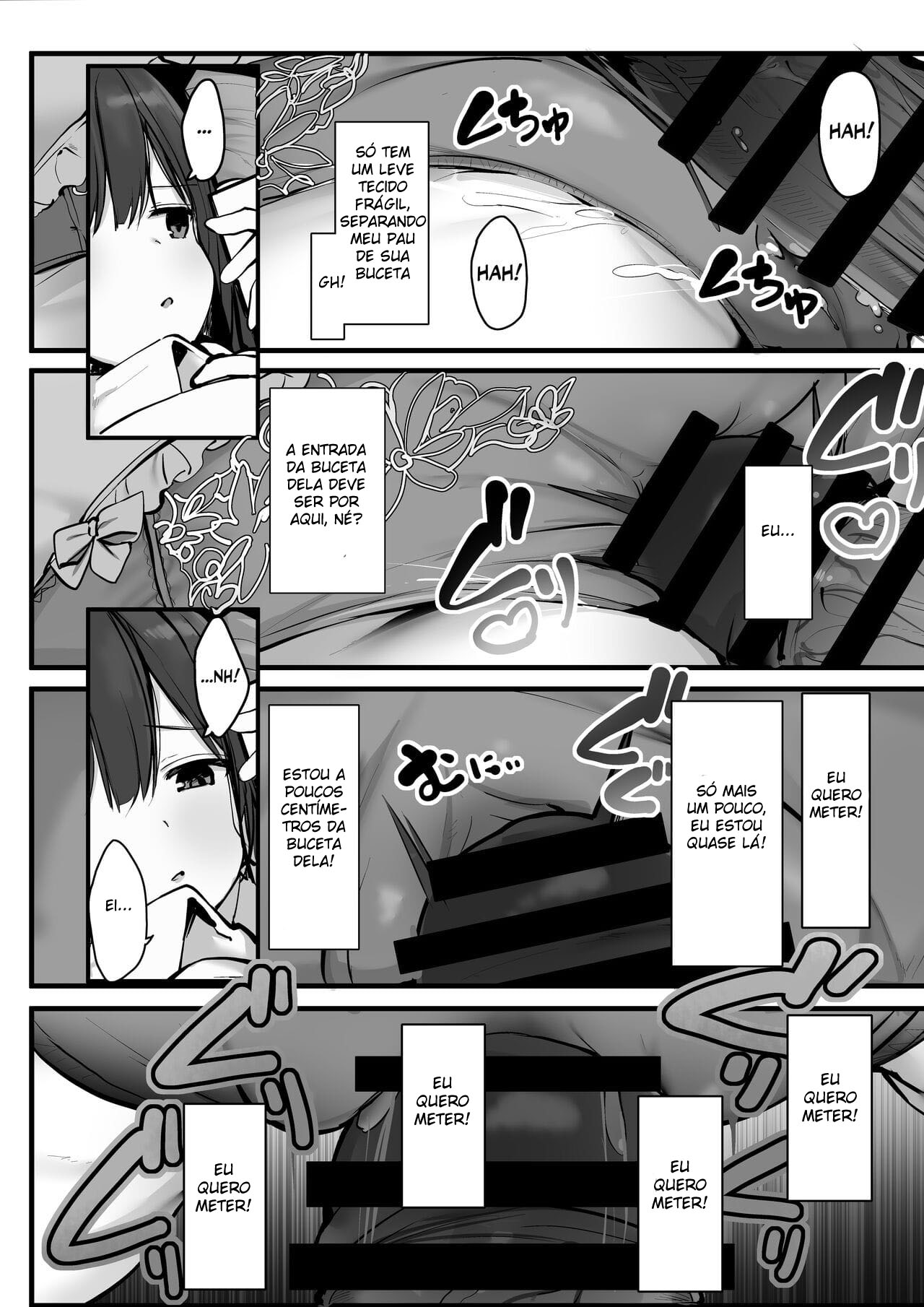 [Rouka] Gomu o Tsukete to Iimashita yo ne... | Ei, Cadê a Camisinha…? [Portuguese-BR] [Mundo Hentai] [Digital] numero di immagine  14
