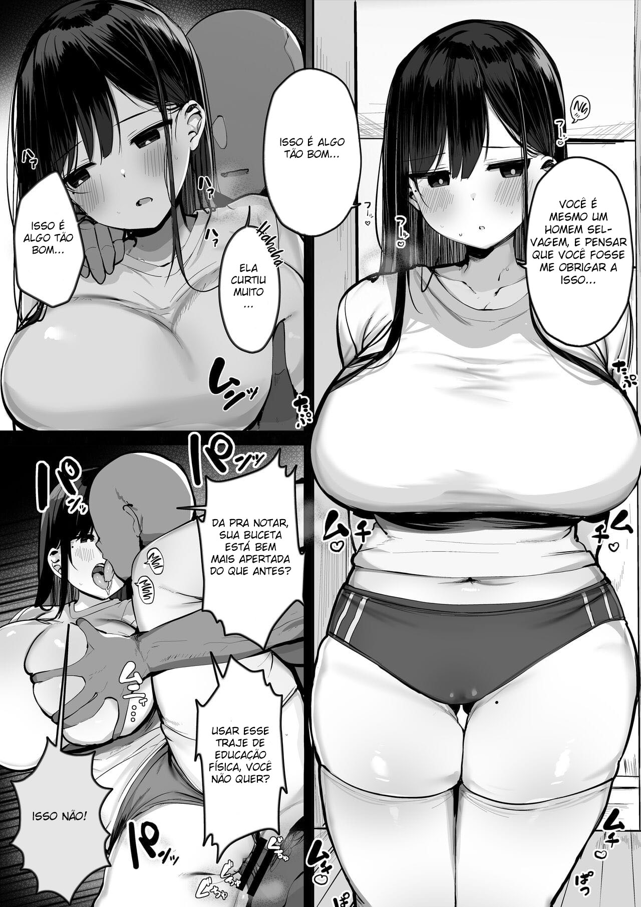 [Rouka] Gomu o Tsukete to Iimashita yo ne... | Ei, Cadê a Camisinha…? [Portuguese-BR] [Mundo Hentai] [Digital] numero di immagine  39