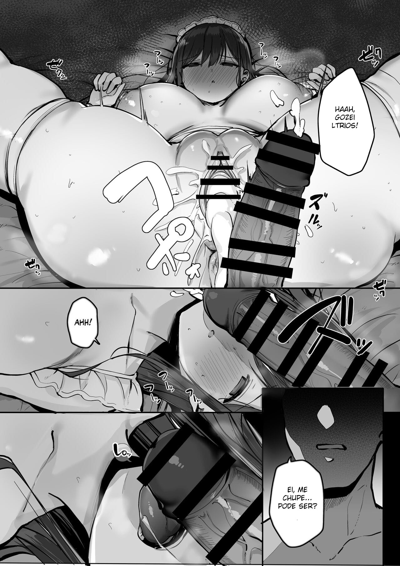 [Rouka] Gomu o Tsukete to Iimashita yo ne... | Ei, Cadê a Camisinha…? [Portuguese-BR] [Mundo Hentai] [Digital] numero di immagine  49