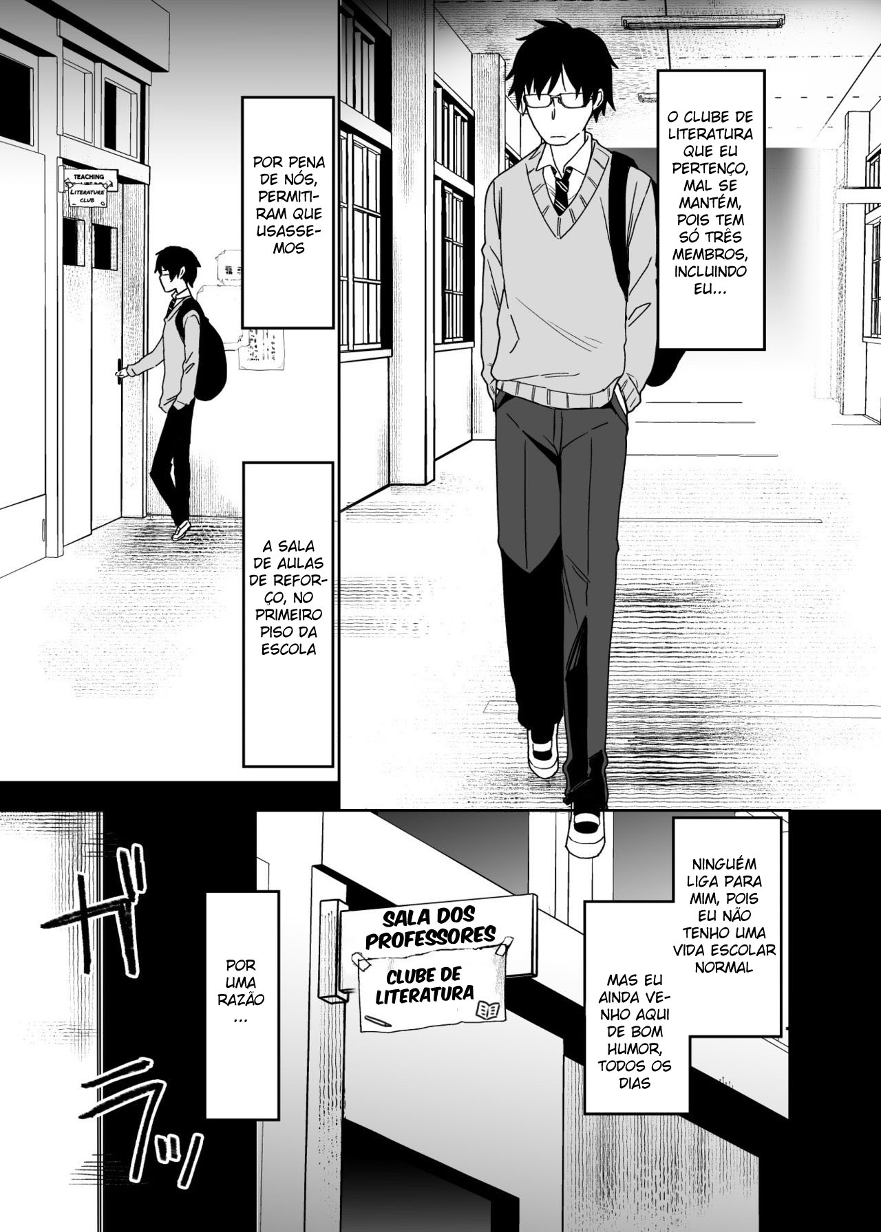 [Arekusa Thunder (Arekusa Mahone)] Yarasetekureru Senpai [Portuguese-BR] image number 2