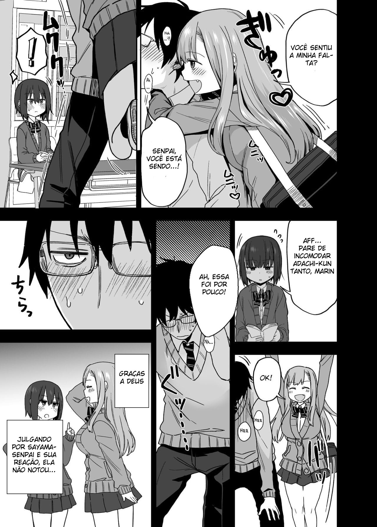 [Arekusa Thunder (Arekusa Mahone)] Yarasetekureru Senpai [Portuguese-BR] image number 8