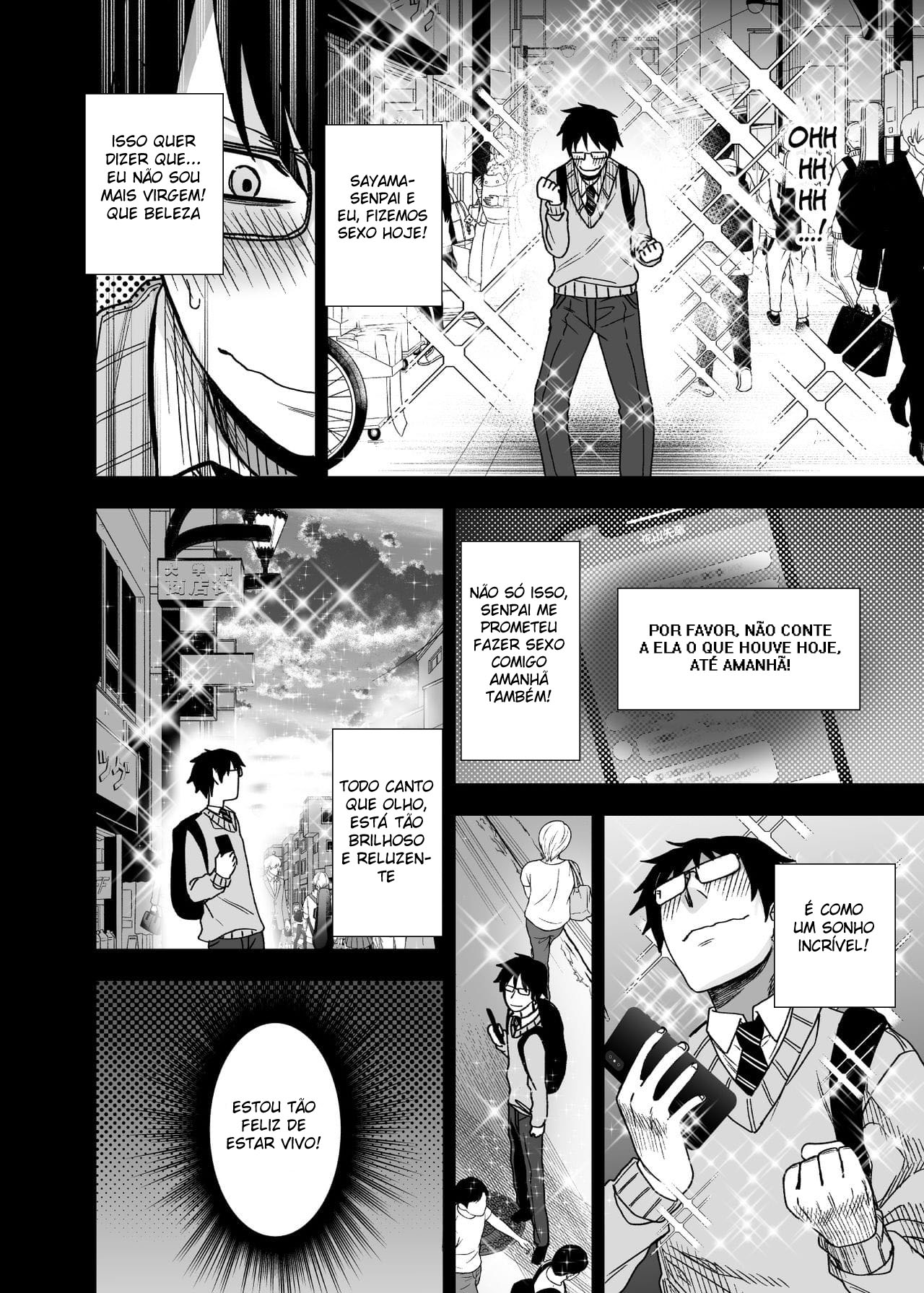 [Arekusa Thunder (Arekusa Mahone)] Yarasetekureru Senpai [Portuguese-BR] image number 35