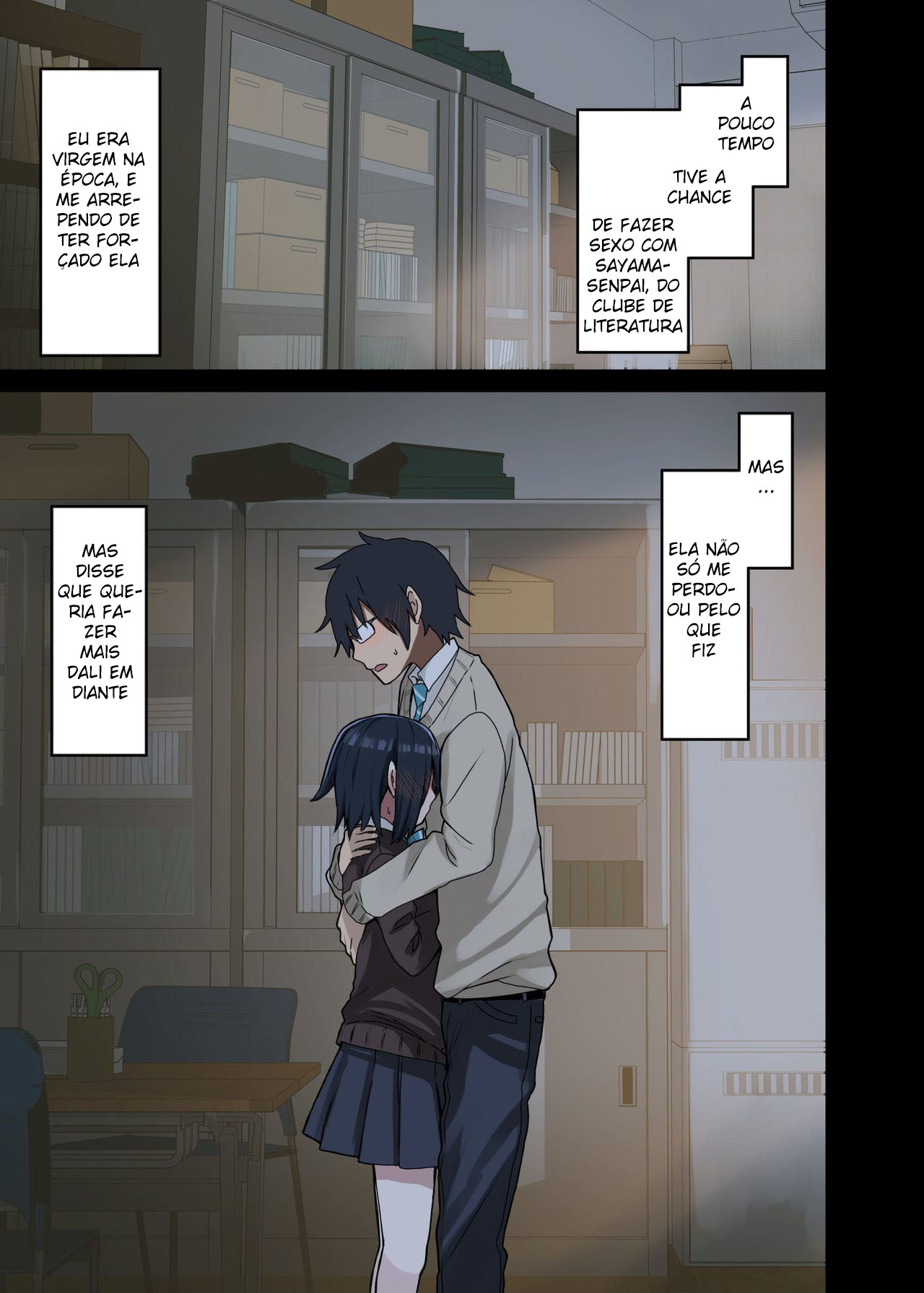 [Arekusa Thunder (Arekusa Mahone)] Zoku Yarasetekureru Senpai [Portuguese-BR] image number 14