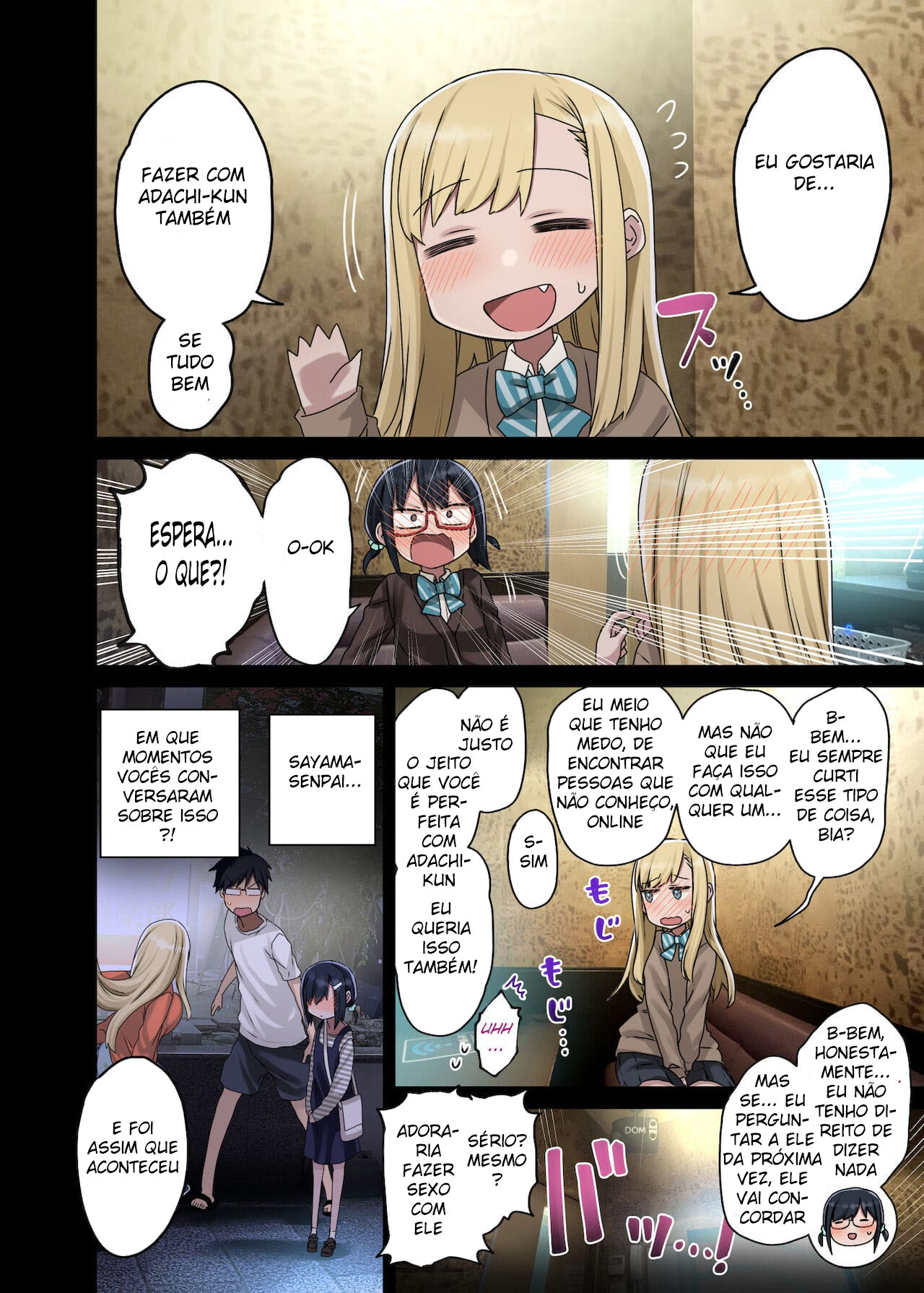 [Arekusa Thunder (Arekusa Mahone)] Zokuzoku Yarasetekureru Senpai [Portuguese-BR] image number 6