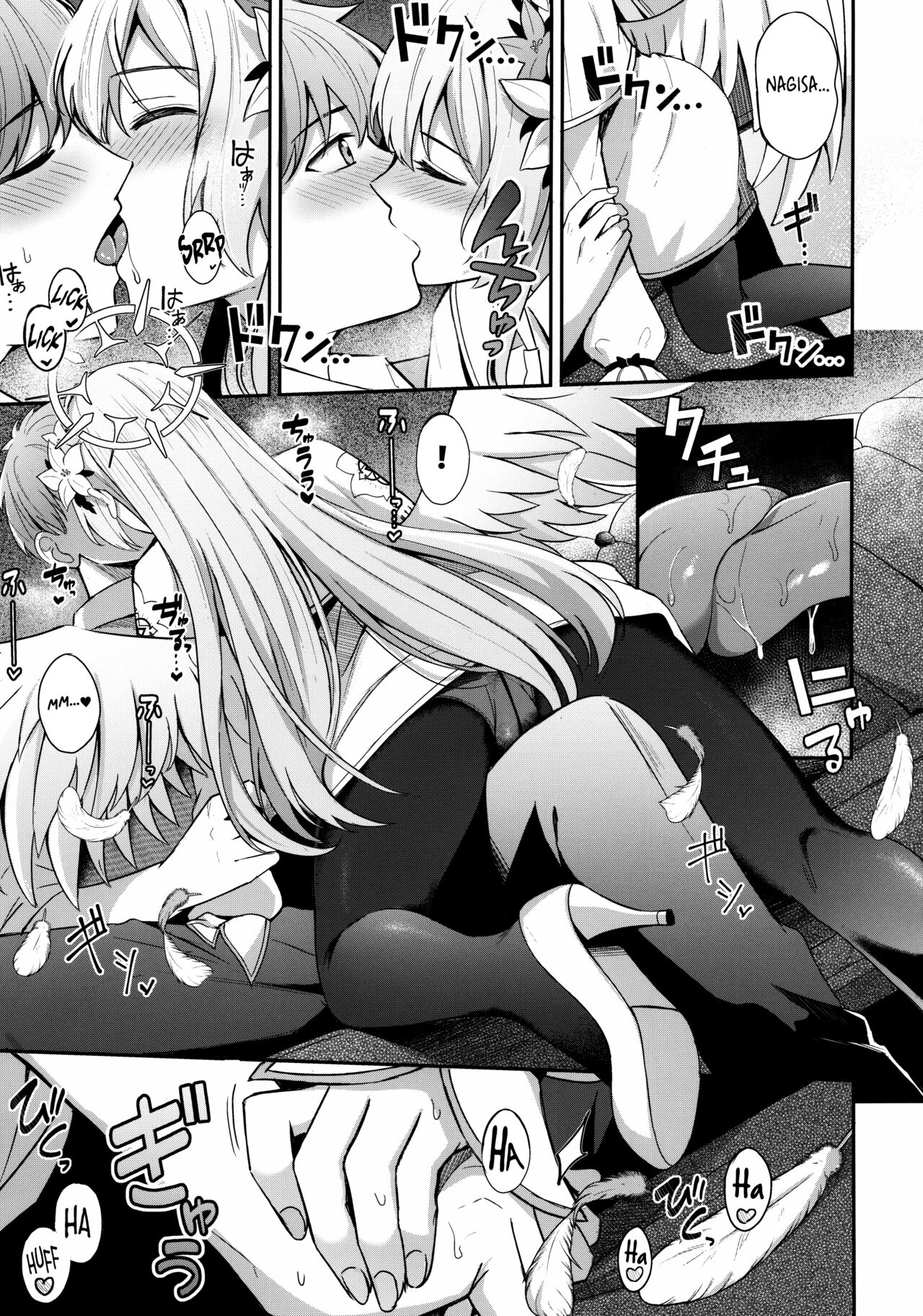 (C102) [Koniro Kajitsu (KonKa)] Konbucha wa Ikaga desu ka | Would you like some Kelp tea? (Blue Archive) [English] [Tea Party Scans] image number 10