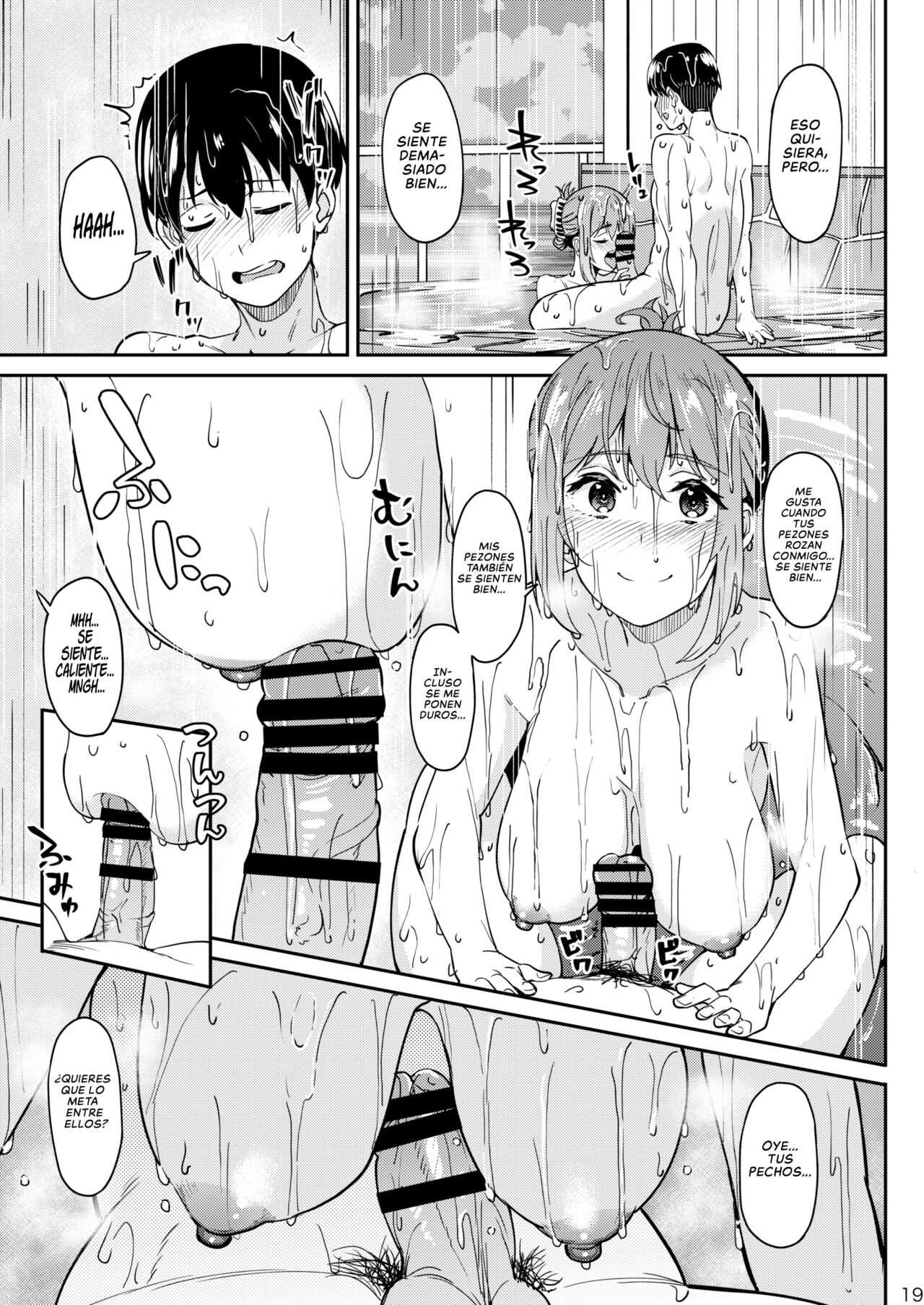[Ikebukuro Distillery (Kosuke Haruhito)] Mankitsu-chu 3 Onsen Chapter | Pasándola a lo Grande Capitulo 3: Onsen [Spanish] [NekoCreme] [Digital] image number 18