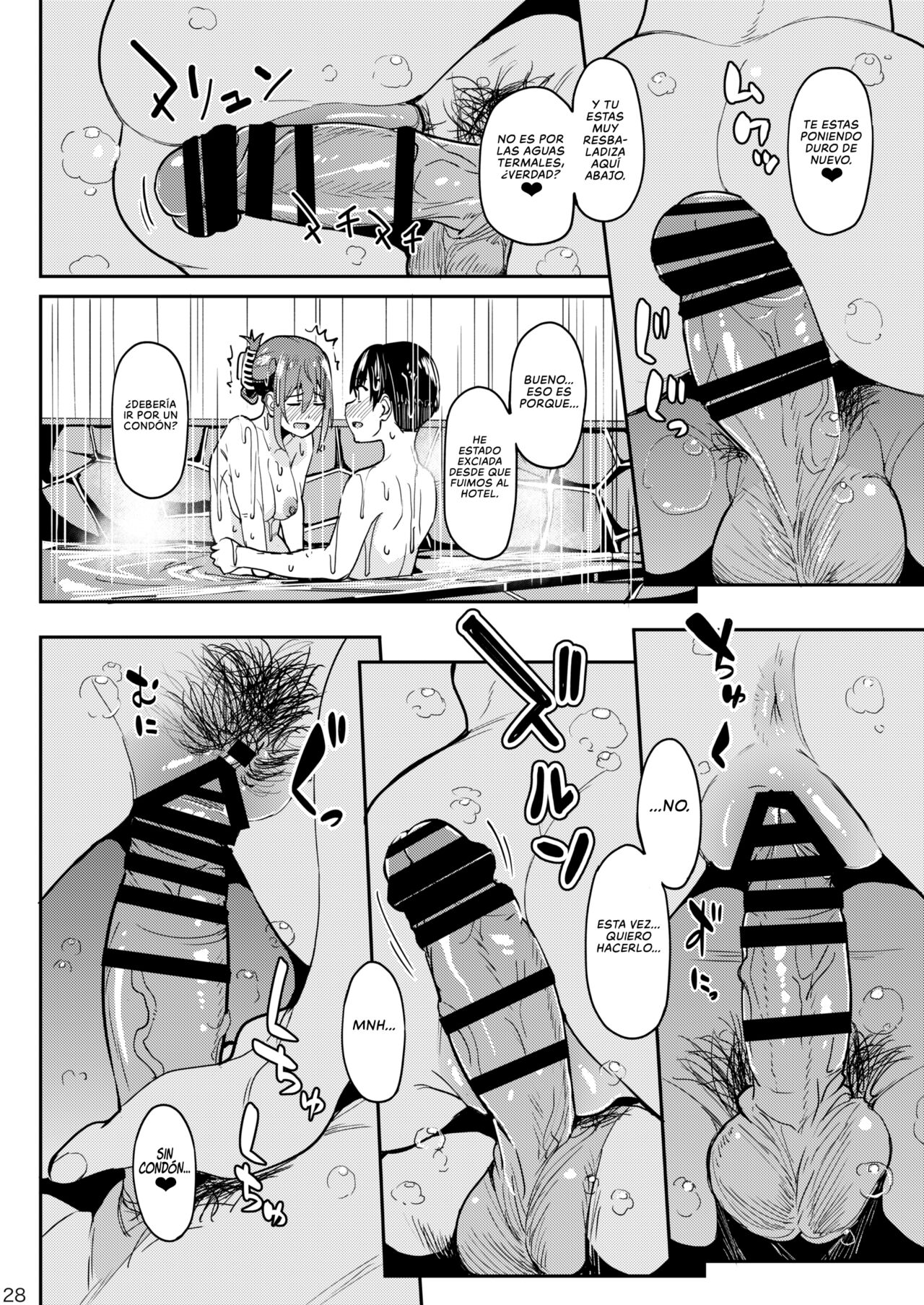 [Ikebukuro Distillery (Kosuke Haruhito)] Mankitsu-chu 3 Onsen Chapter | Pasándola a lo Grande Capitulo 3: Onsen [Spanish] [NekoCreme] [Digital] image number 27