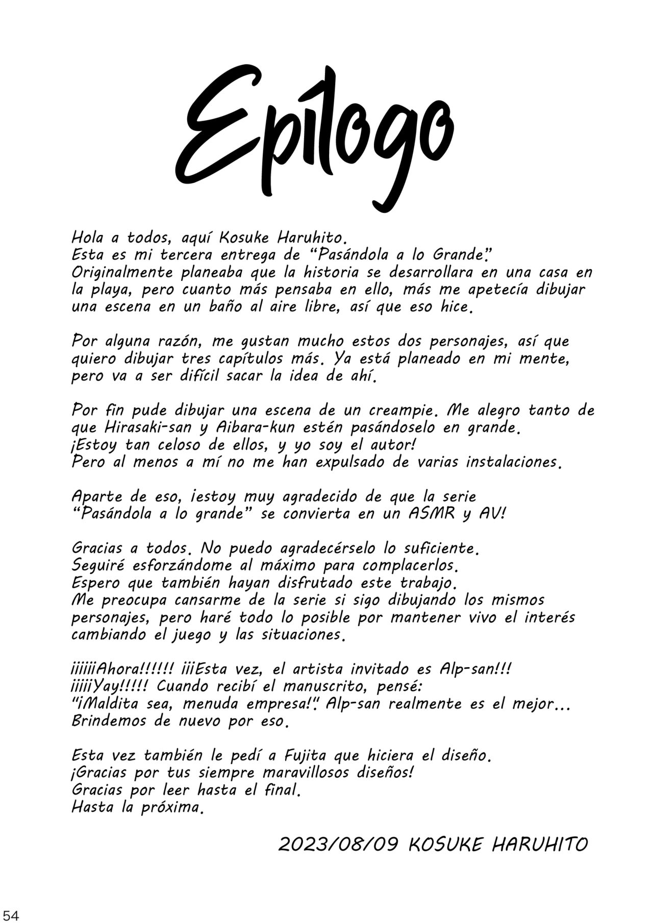 [Ikebukuro Distillery (Kosuke Haruhito)] Mankitsu-chu 3 Onsen Chapter | Pasándola a lo Grande Capitulo 3: Onsen [Spanish] [NekoCreme] [Digital] image number 53