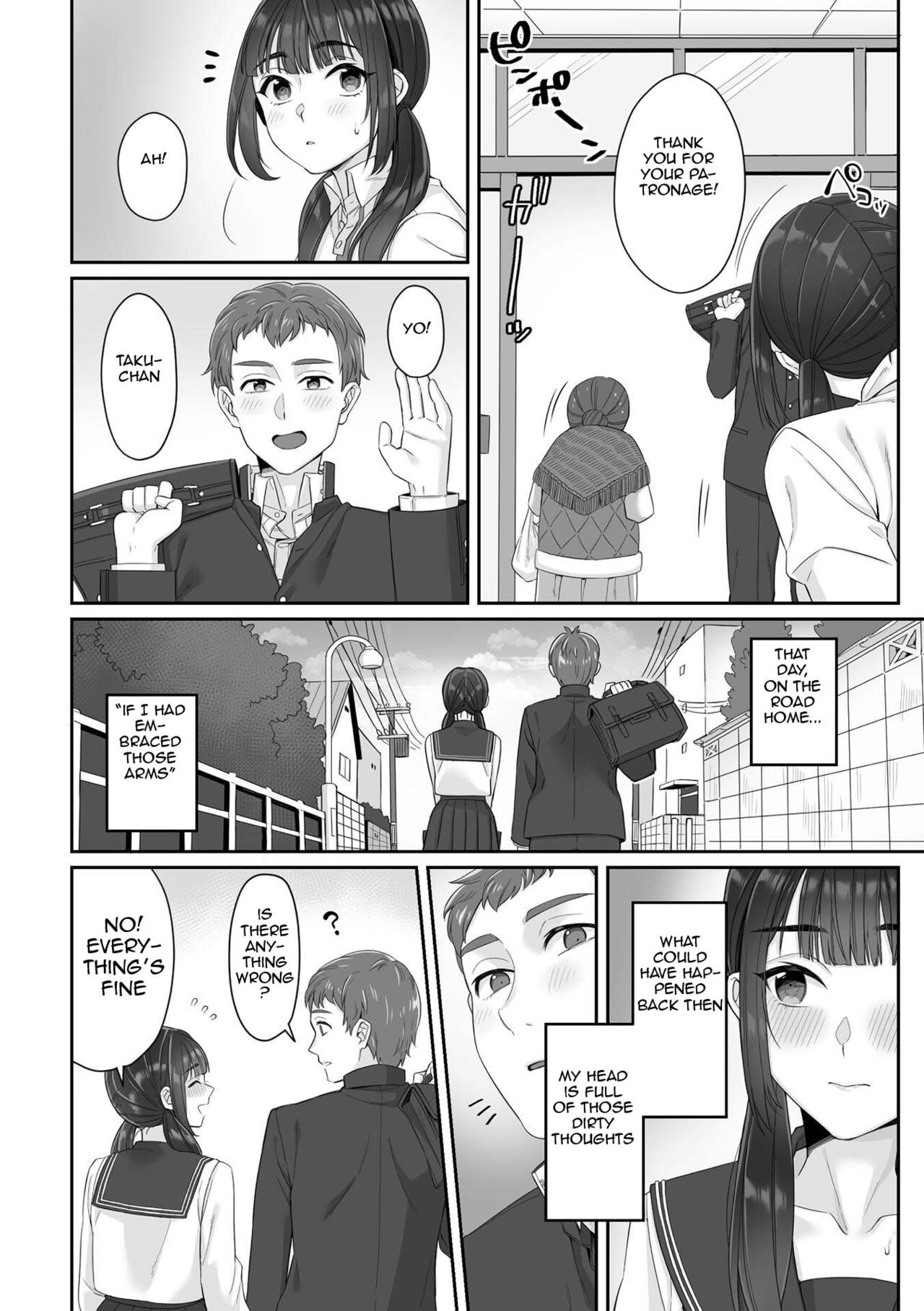 [miniru] Junboku Joshikousei wa Oyaji Iro ni Somerarete Comic Ban Ch. 1 [English] image number 10