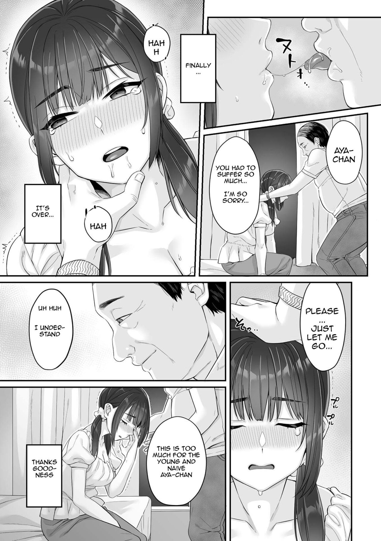 [miniru] Junboku Joshikousei wa Oyaji Iro ni Somerarete Comic Ban Ch. 1 [English] image number 23