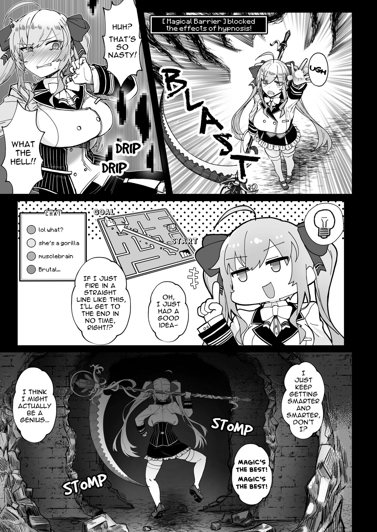 [30min-5000yen (Kagami Uekusa)] Niji Ero Trap Dungeon Bu 2 (Takamiya Rion) [English] [Digital] [Decensored] 6eme image