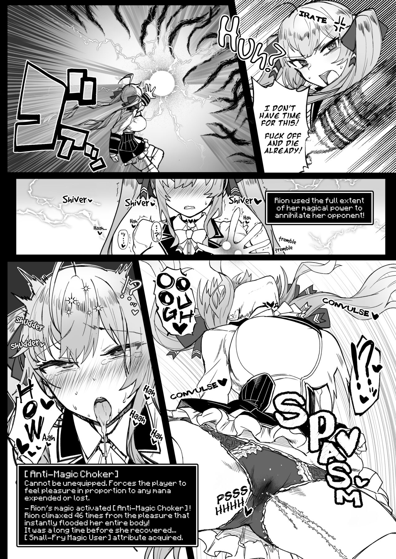 [30min-5000yen (Kagami Uekusa)] Niji Ero Trap Dungeon Bu 2 (Takamiya Rion) [English] [Digital] [Decensored] 8eme image