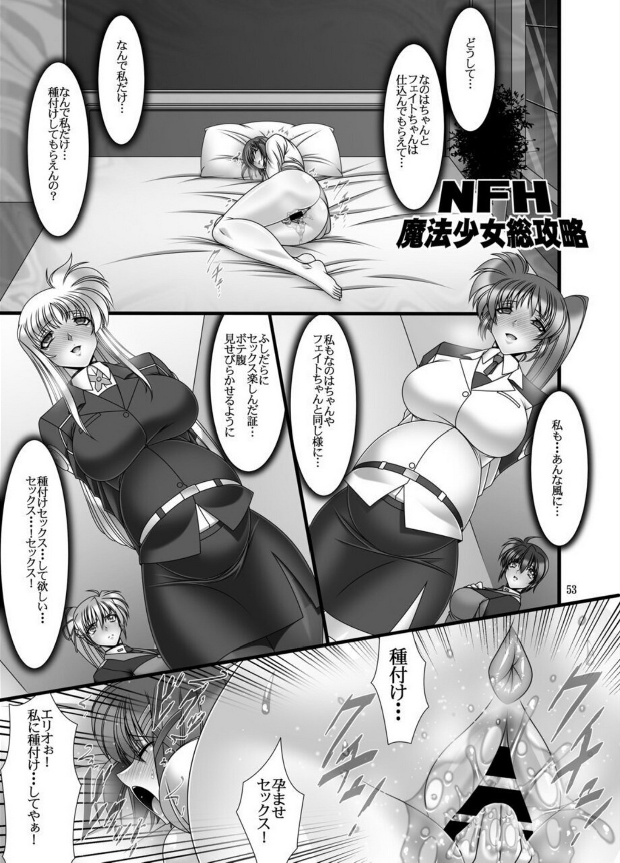 [BOBCATERS (Hamon Ai)] DISTRICT N Vol. 2 (Mahou Shoujo Lyrical Nanoha) [Digital] image number 2