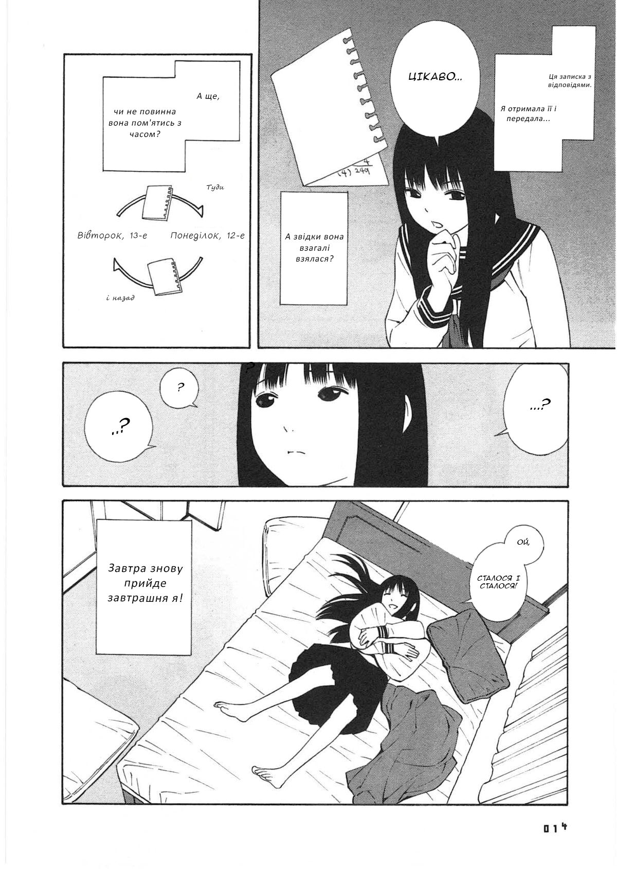 [Yoshitomi Akihito] Ashita no atashi - завтрашня я[Ukrainian] [aleshkashi] image number 12