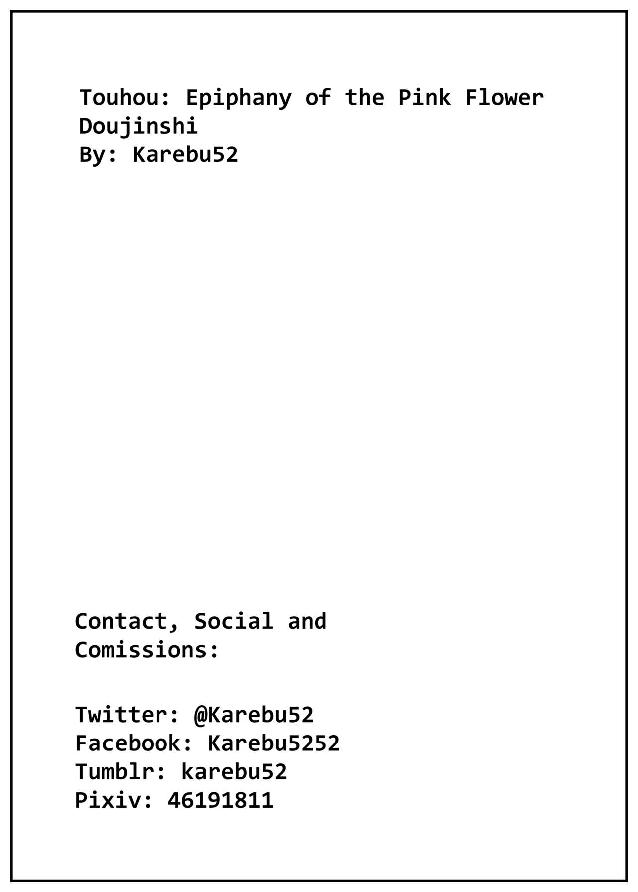 [Karebu52] Epiphany of the Pink Flower (ENG) 画像番号 31