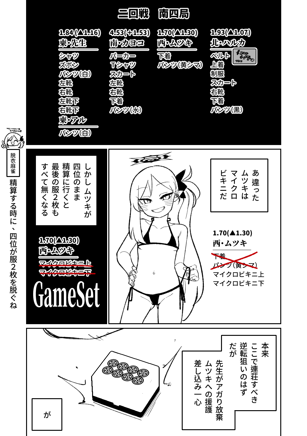[Asahina Yoshitosi] 便利屋68脱衣麻雀 壱～三回戦～ (Blue Archive) 图片编号 26