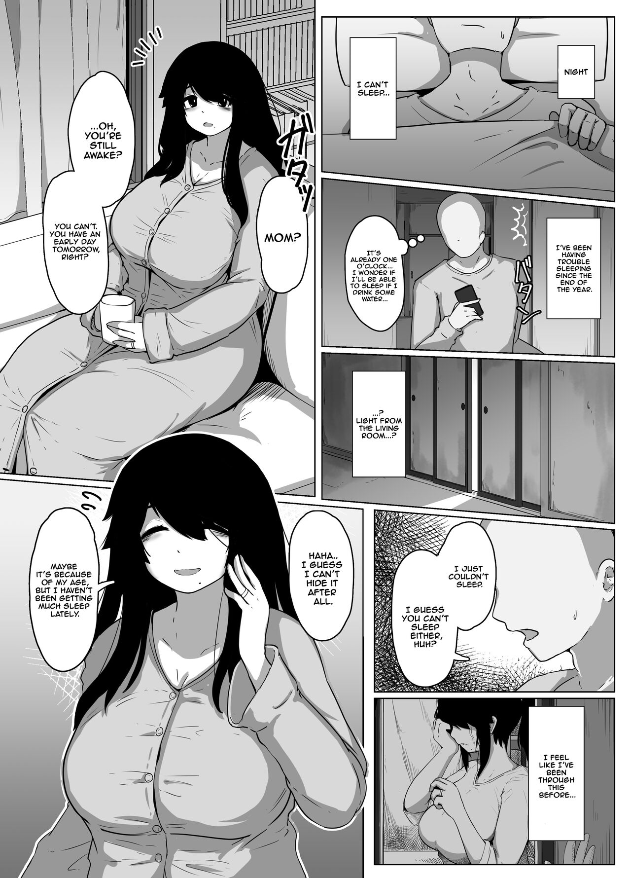 [moya] Oyasumi, Okaa-san Dounyuu | Good Night, Mom introduction [English] [Tomoshibi] numero di immagine  12