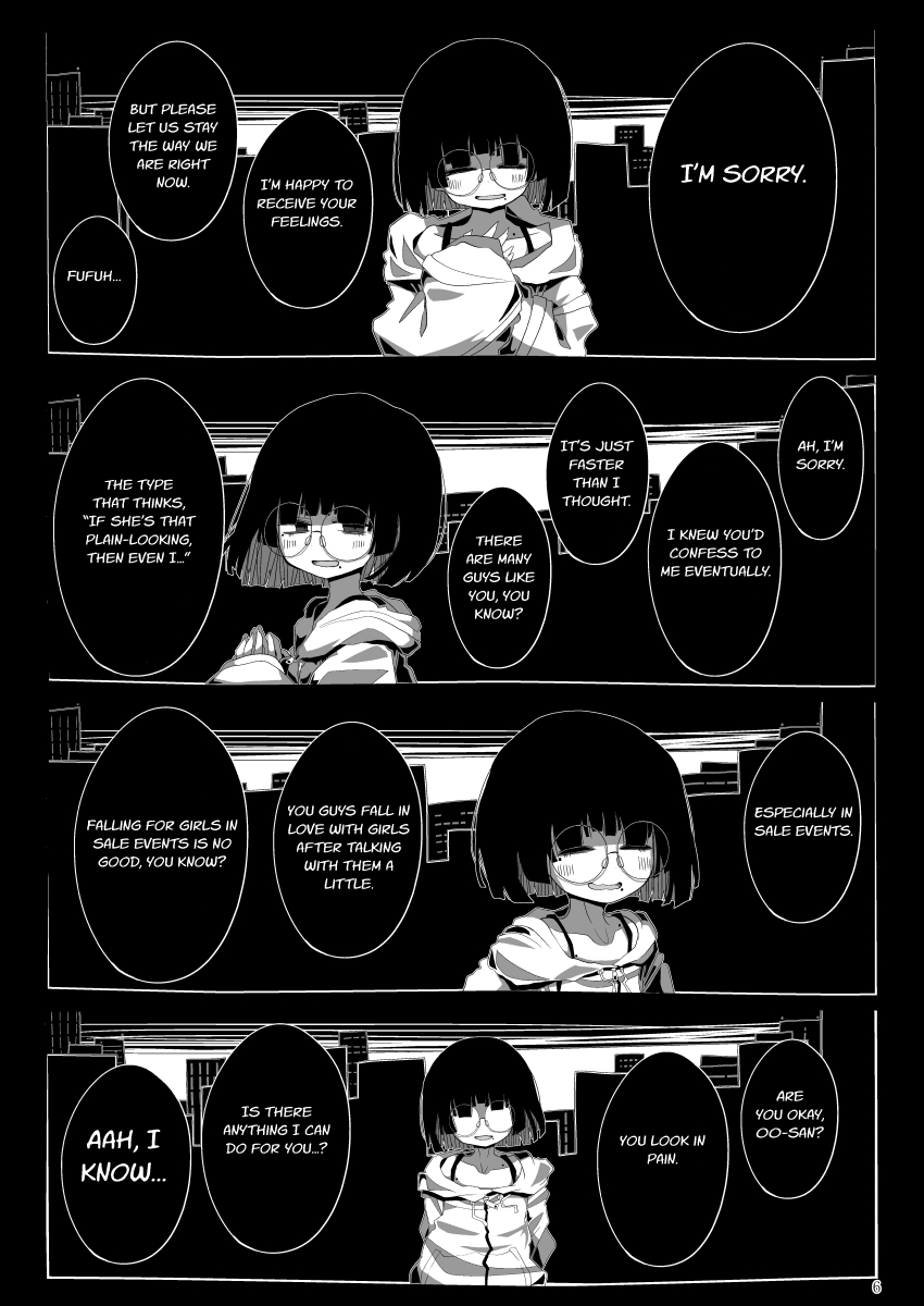 [Seken no Katasumi (Kaeruyama Yoshitaka)] Jimi de Otonashisou ni Miete Doutei wo Taberu no ga Shumi no Warui Onna no Ko Doujin Sakka-chan ni Seiheki wo Dame ni Sareru Douteikuntachi no Hanashi [English] 图片编号 5