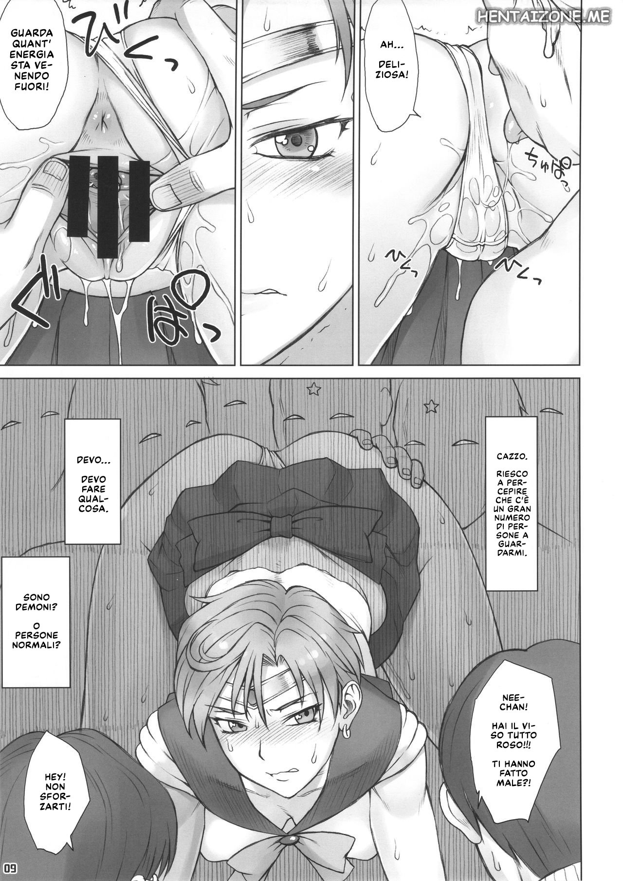 (C91) [Nagaredamaya (BANG-YOU)] Kabe no Naka de | Incastrata e Usata (Bishoujo Senshi Sailor Moon) [Italian] 8eme image